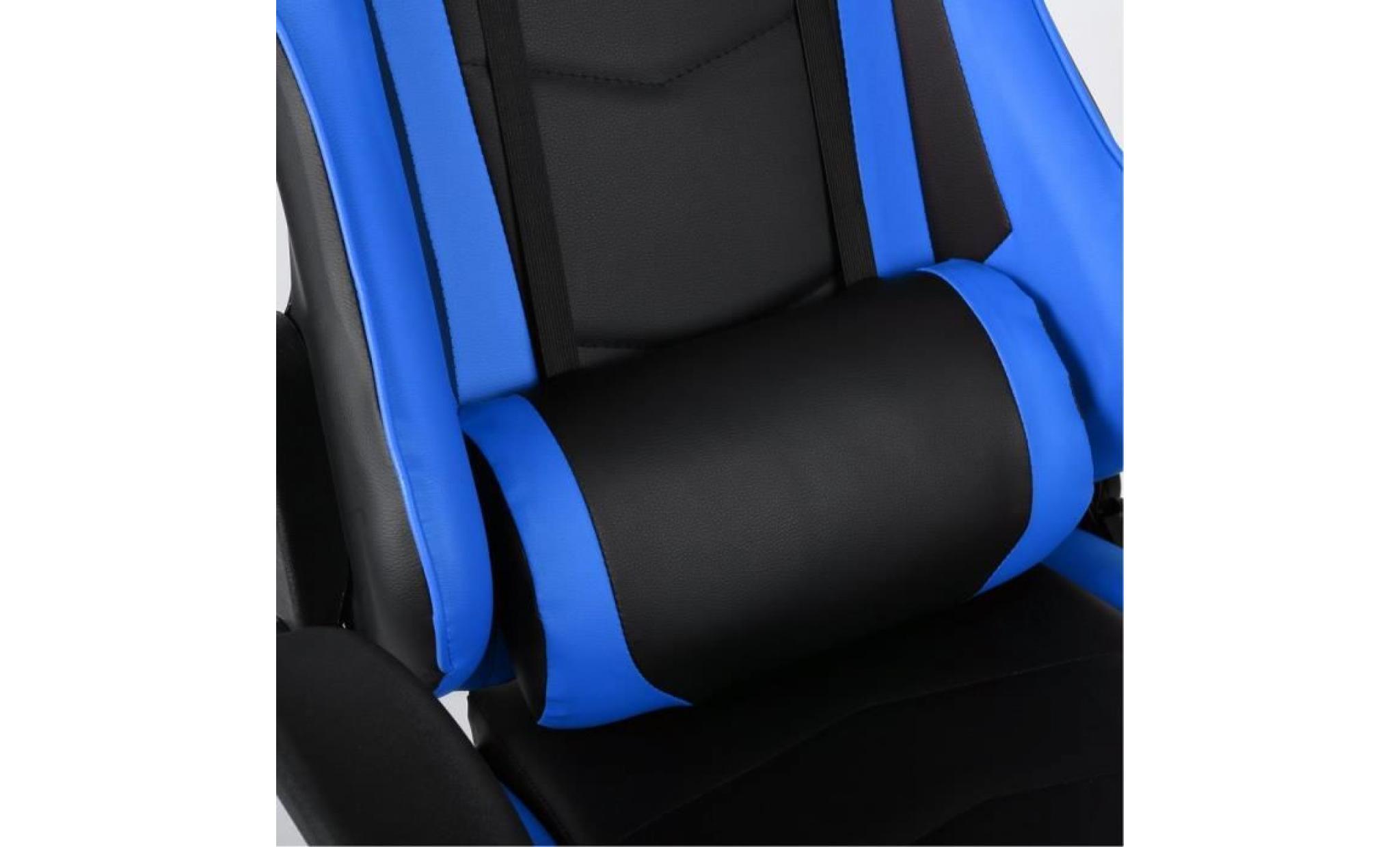 chaise ergonomique chaise de bureau à la maison avec l'appui d'appui lombaire chaise de jeu de course pas cher