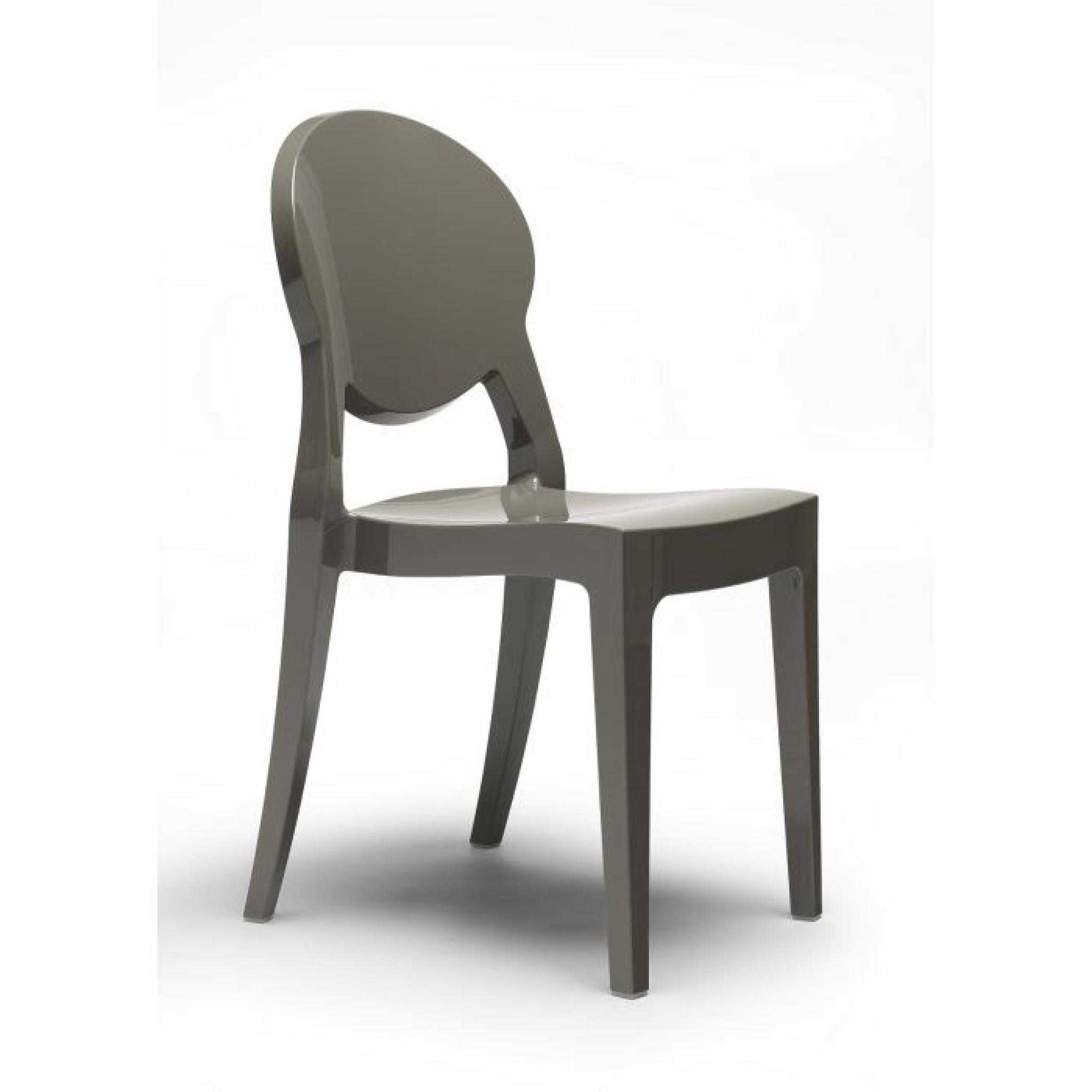 Chaise grise design - IGLOO grise - deco originale