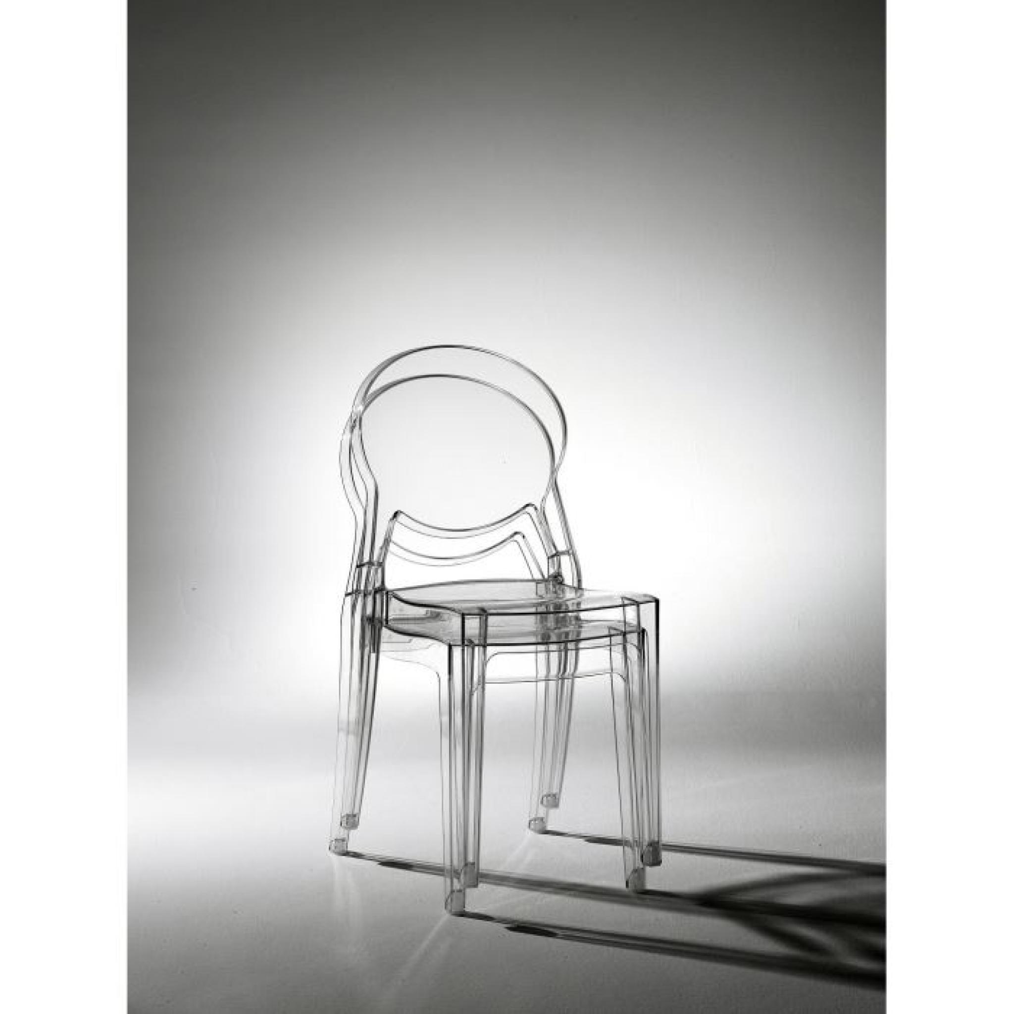 Chaise grise design - IGLOO grise - deco originale pas cher