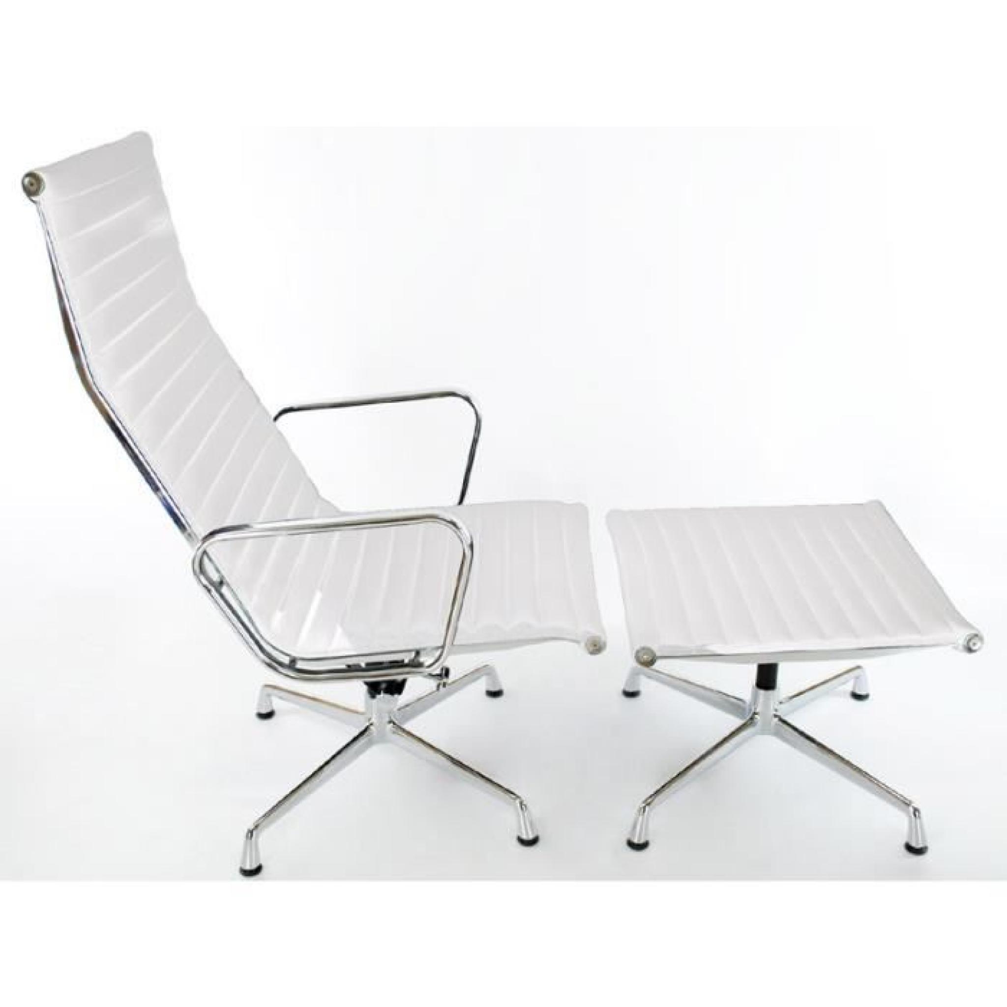 Chaise Lounge EA124 - Blanc