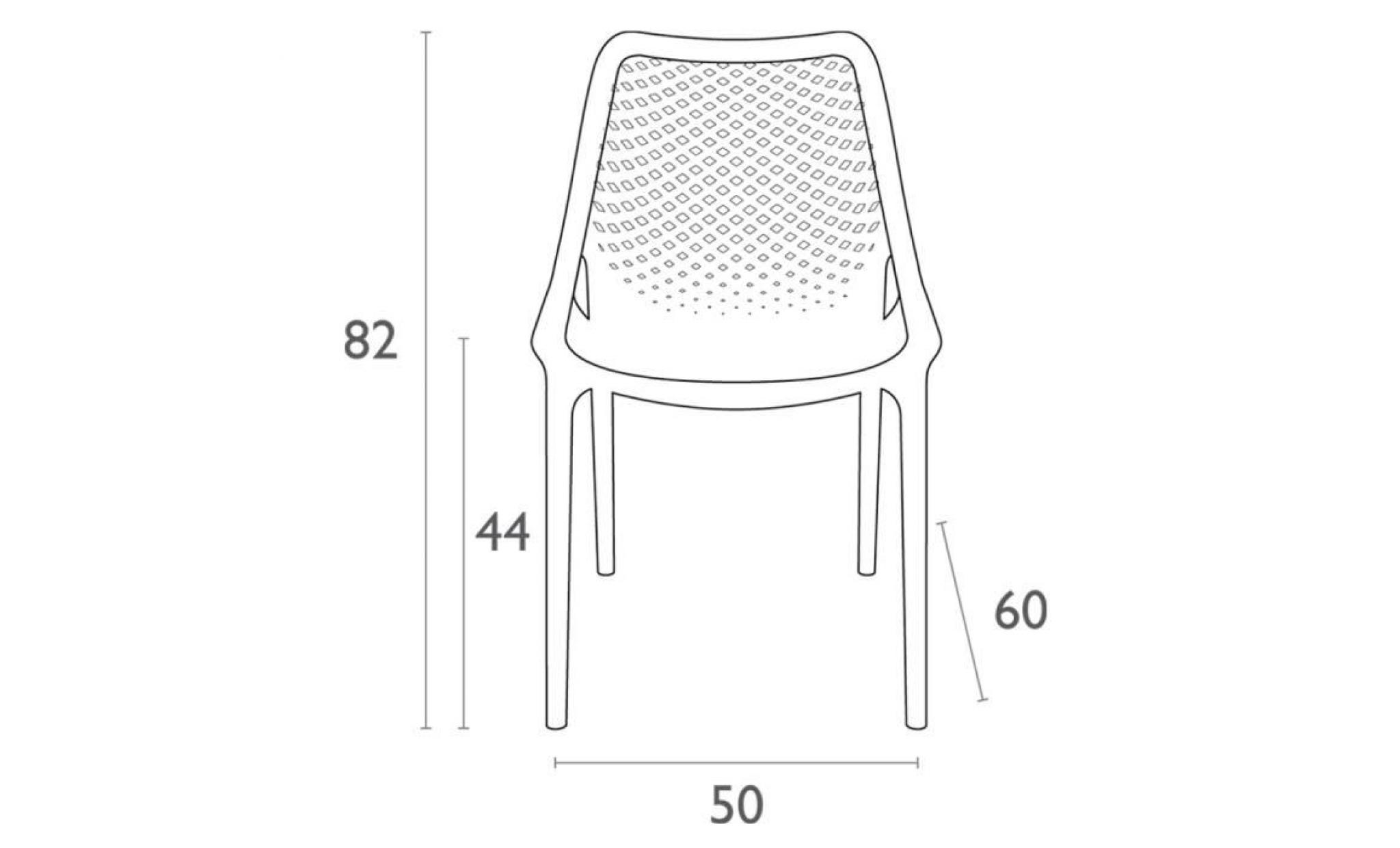 Chaise moderne ' BLOW ' grise foncée en matière... pas cher
