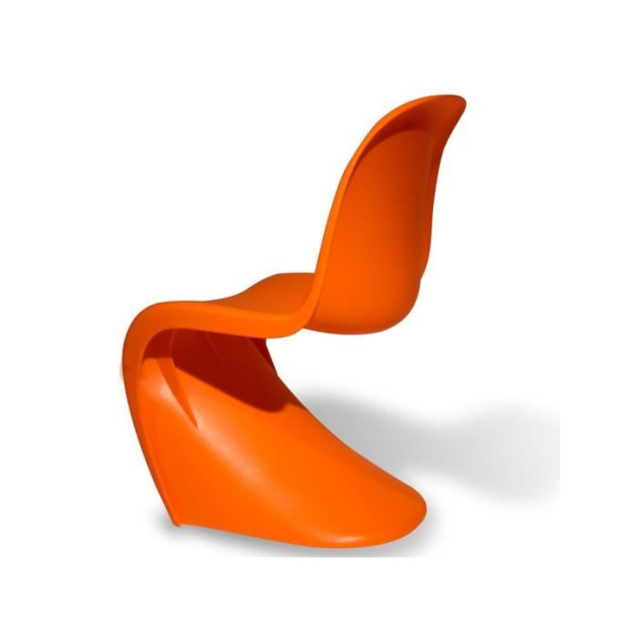 Chaise Panton - Orange pas cher