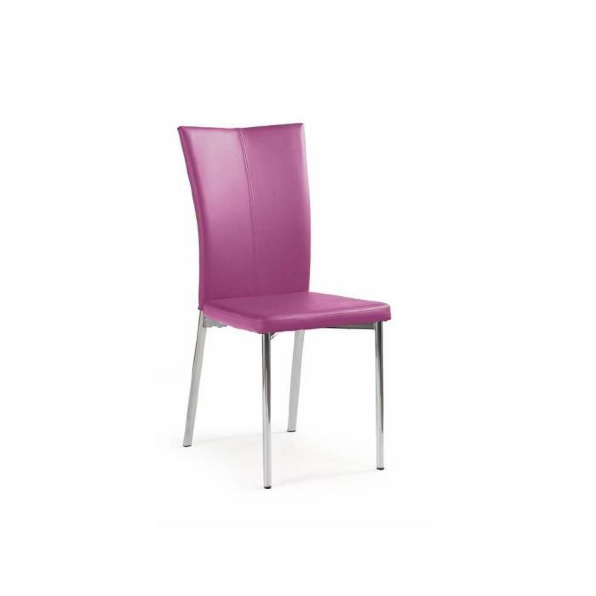 Chaise Salle à manger K113 Violet (H x l x P): 93x43x50 cm