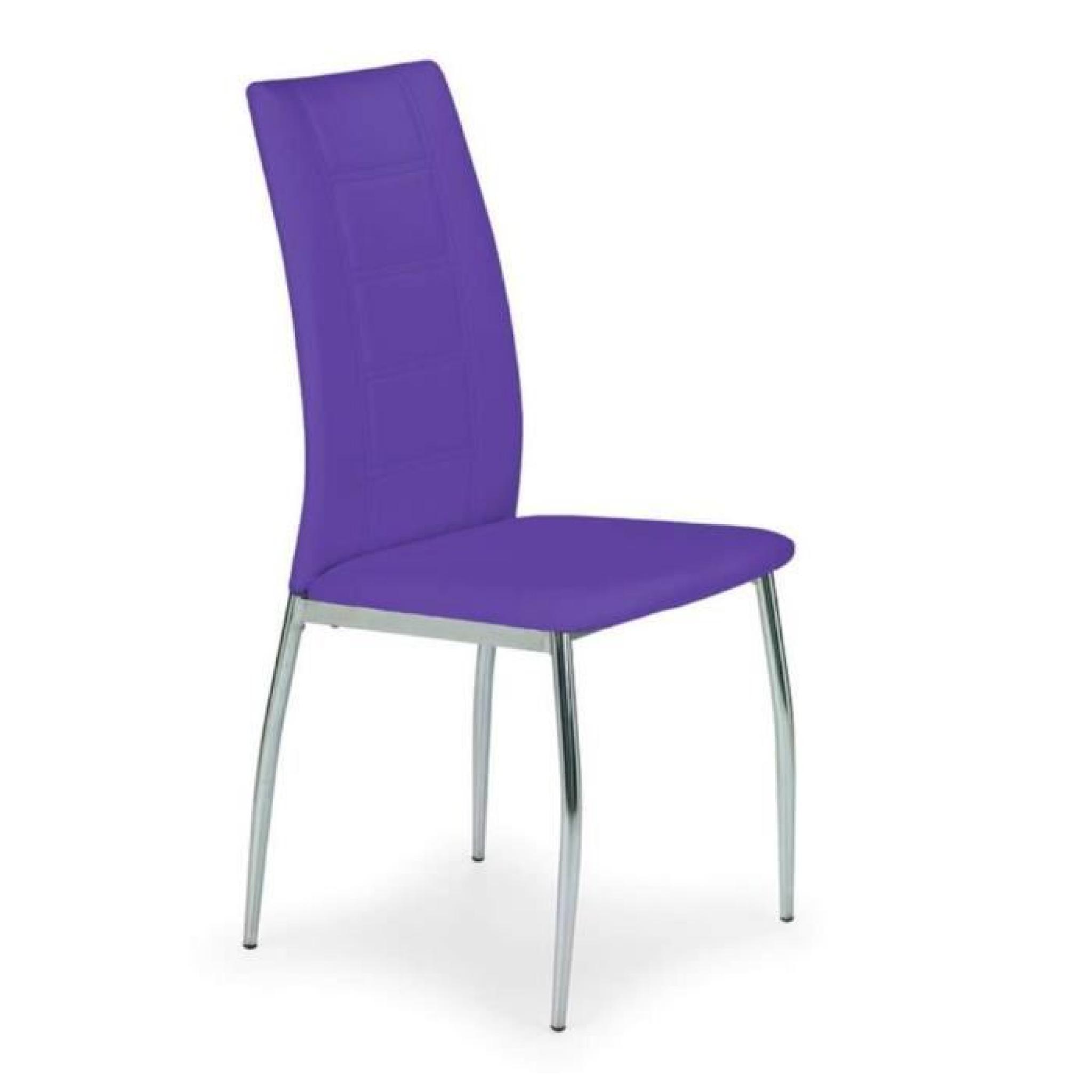 Chaise Salle à manger K134 Violet (H x l x P): 96x44x50 cm