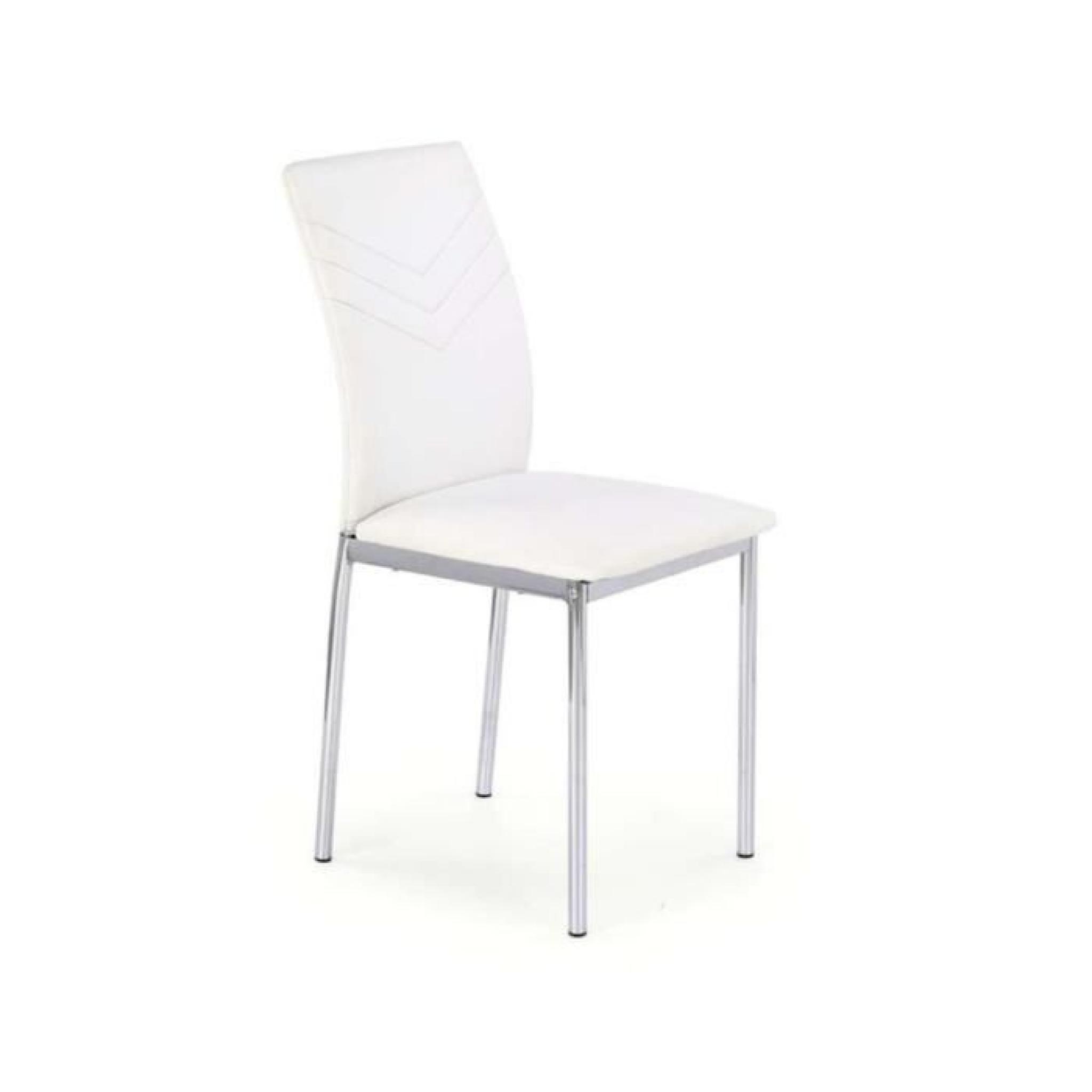 Chaise Salle à manger K137 Blanc (H x l x P): 92x43x49 cm