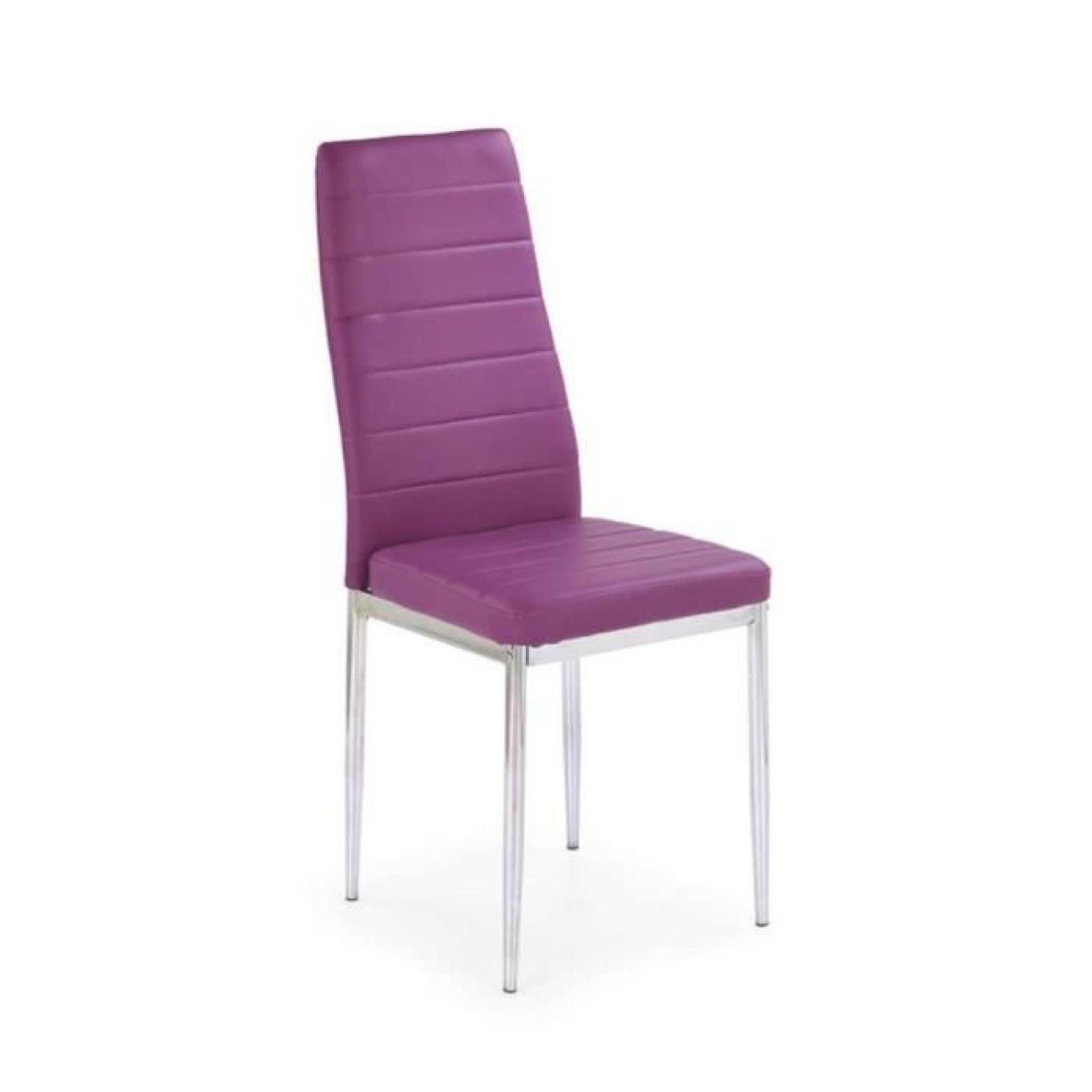 Chaise Salle à manger K70C Violet (H x l x P): 97x43x49 cm