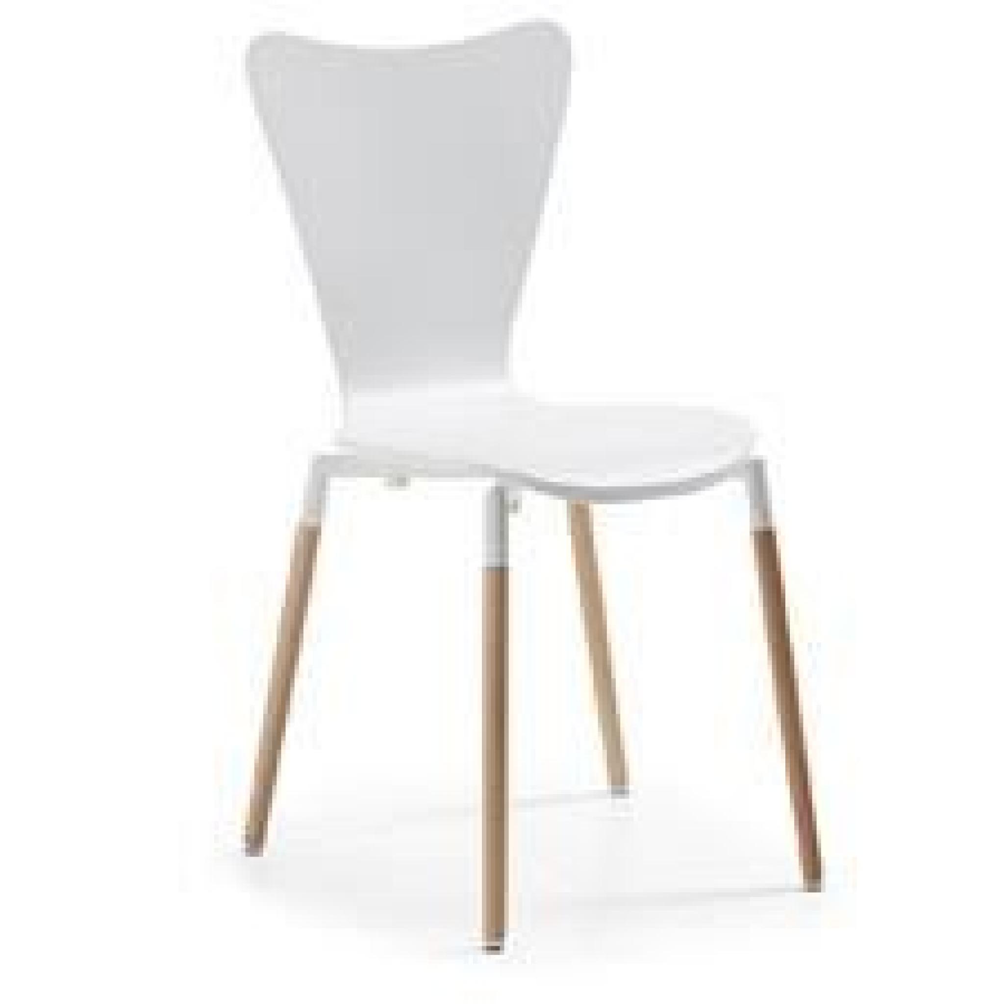 Chaise Wing, blanc
