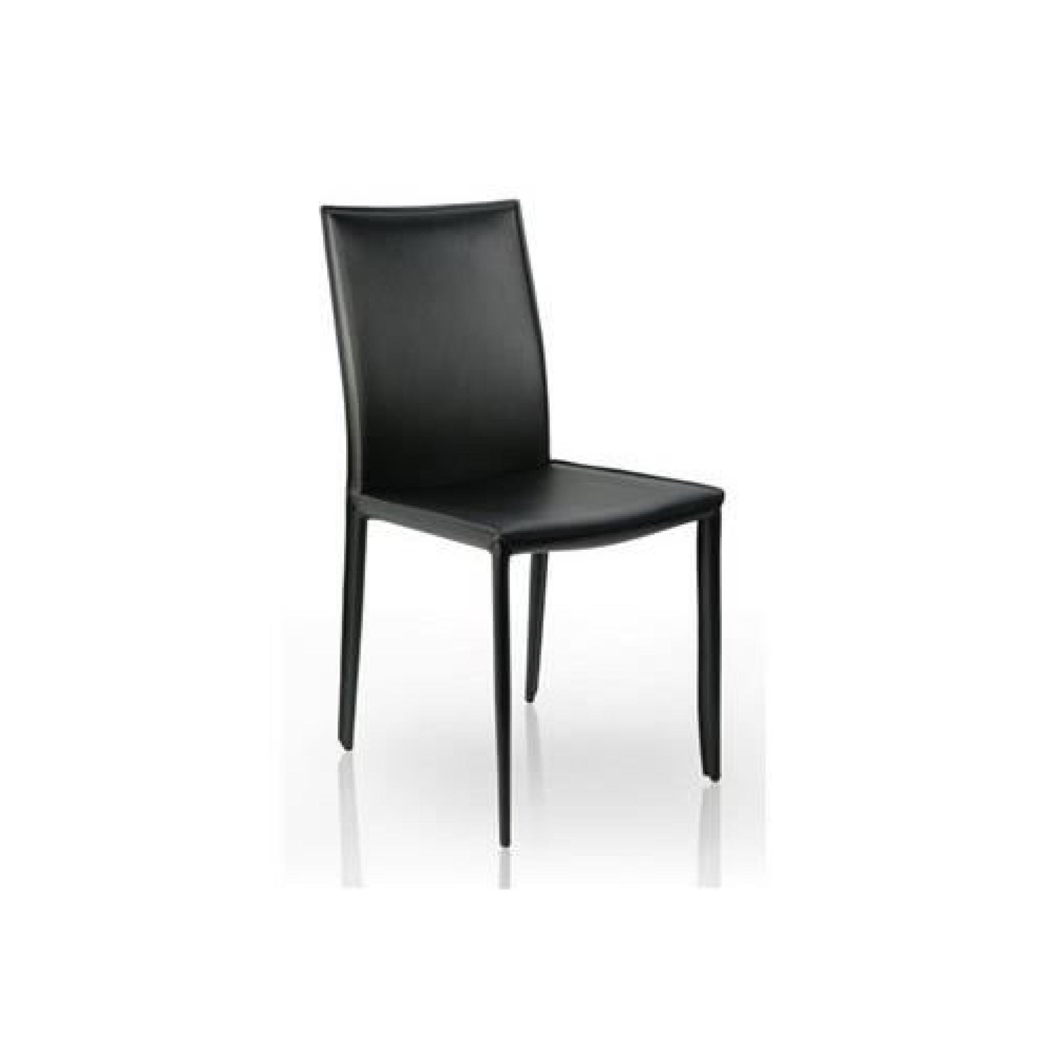 Chaises design milani-noir-Par 2