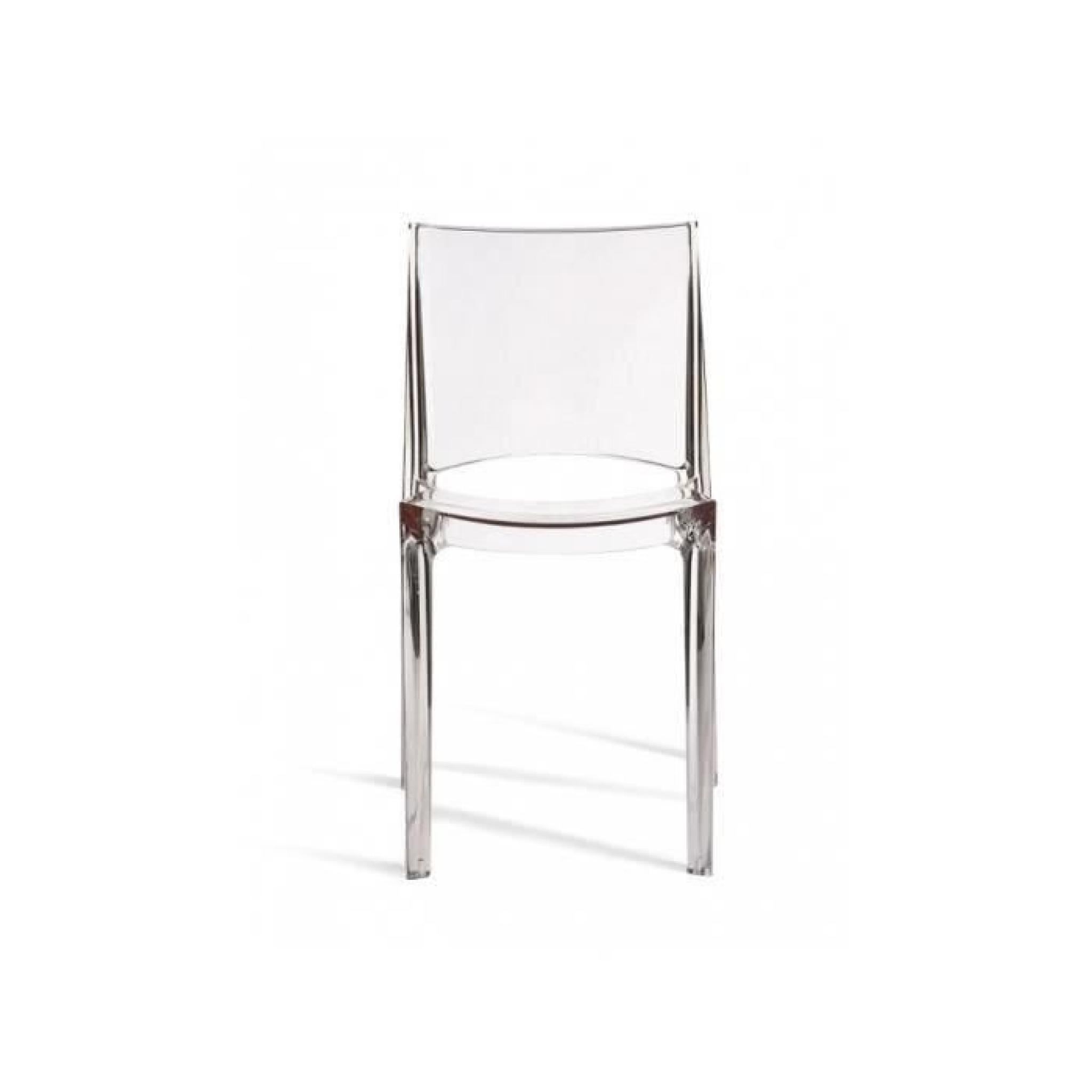 Chaises empilable HELLY - Polycarbonate
