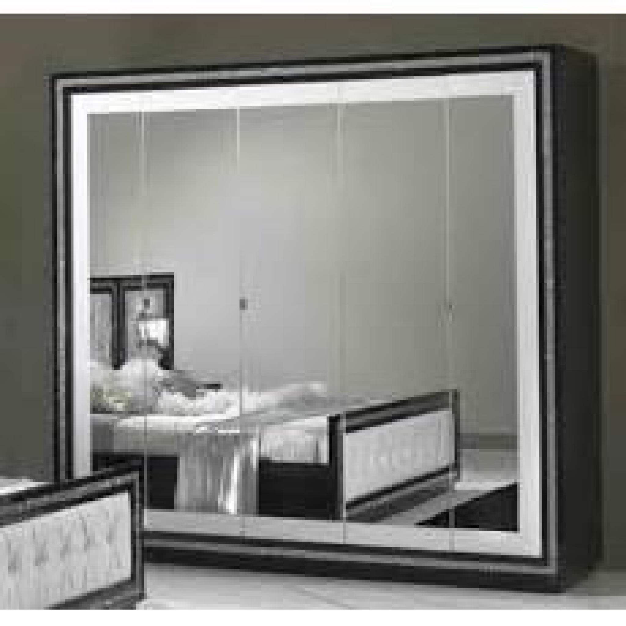 Chambre à coucher complete model KRISTEL(noir-blanc) pas cher