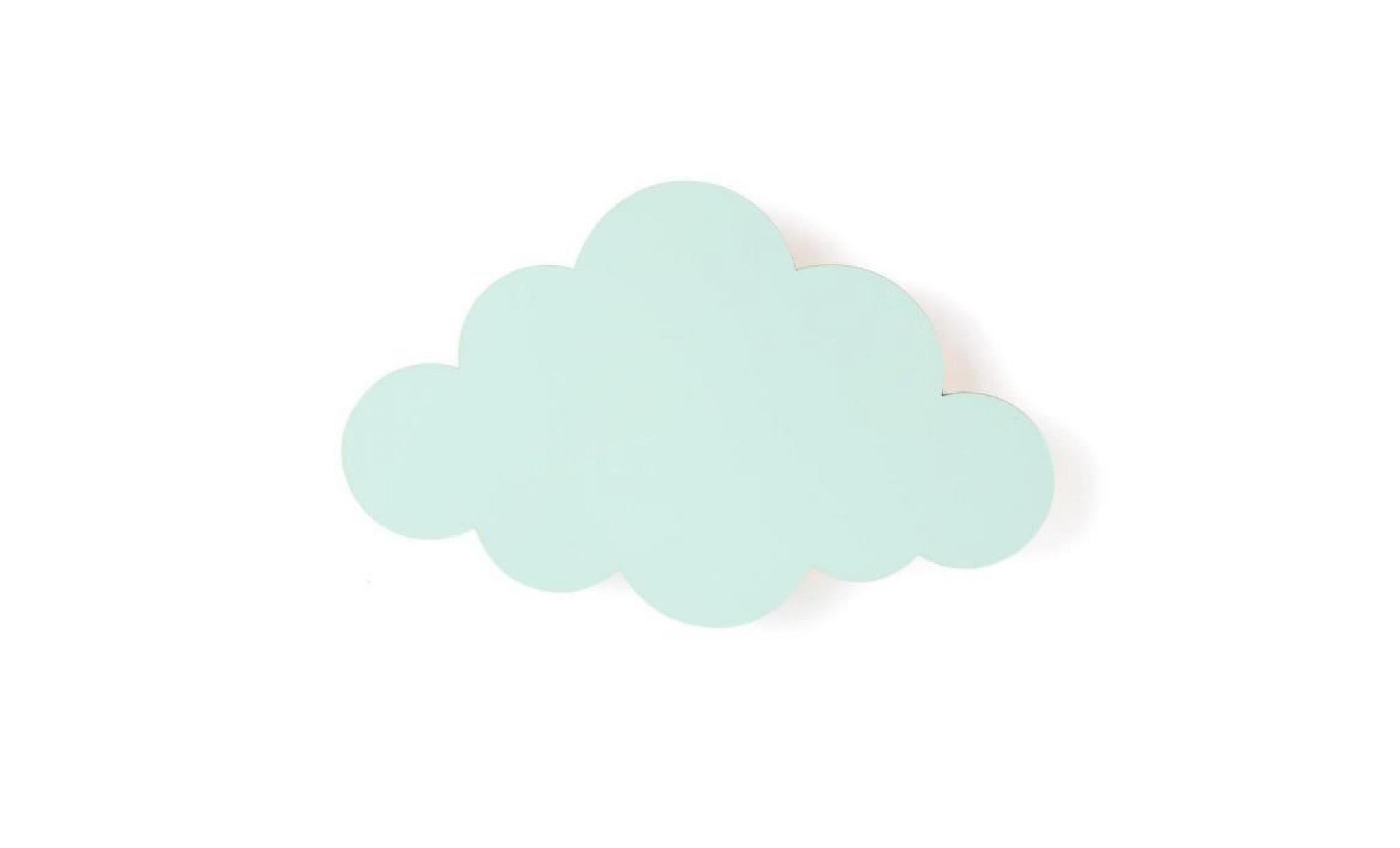 cloud applique nuage h25cm multiplis menthe mat ferm living