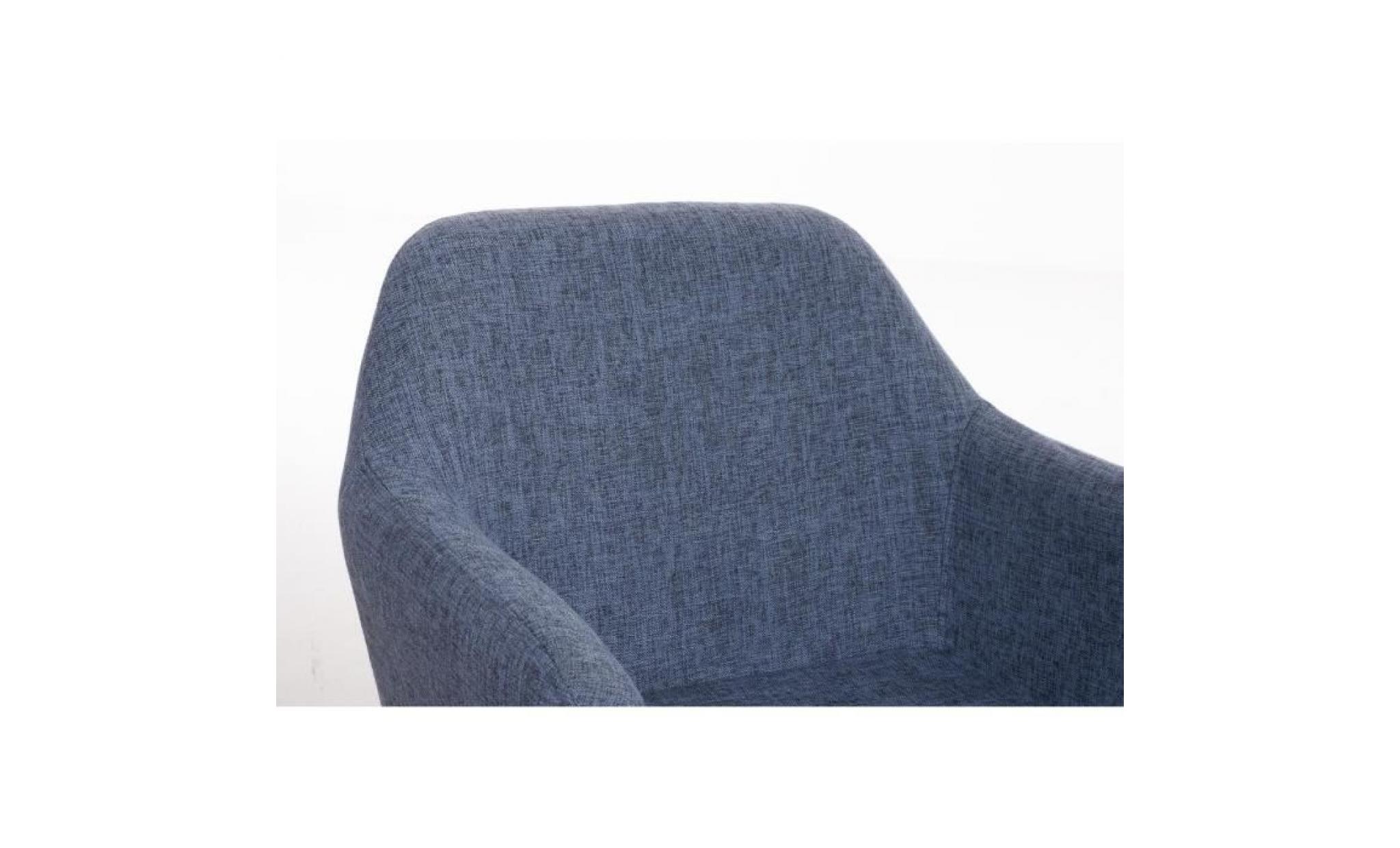 clp chaise de visiteur moderne achat avec accoudoirs, revêtement en tissu, pie´tement en bois, 4 couleurs au choix pas cher