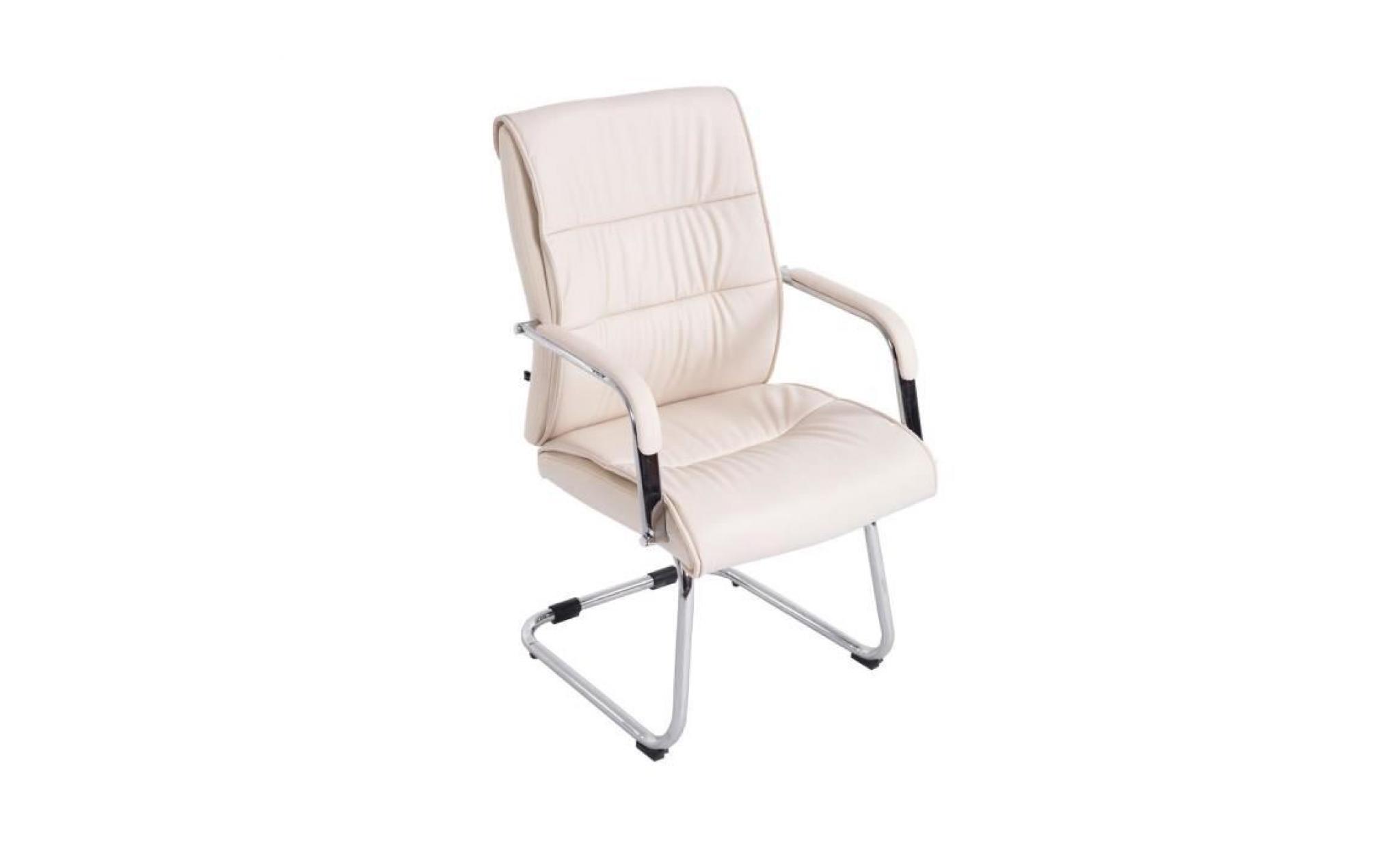 clp chaise oscillante avec accoudoirs sievert, chaise de visiteur, chaise de conférence avec siège rembourré, couleurs au choix pas cher