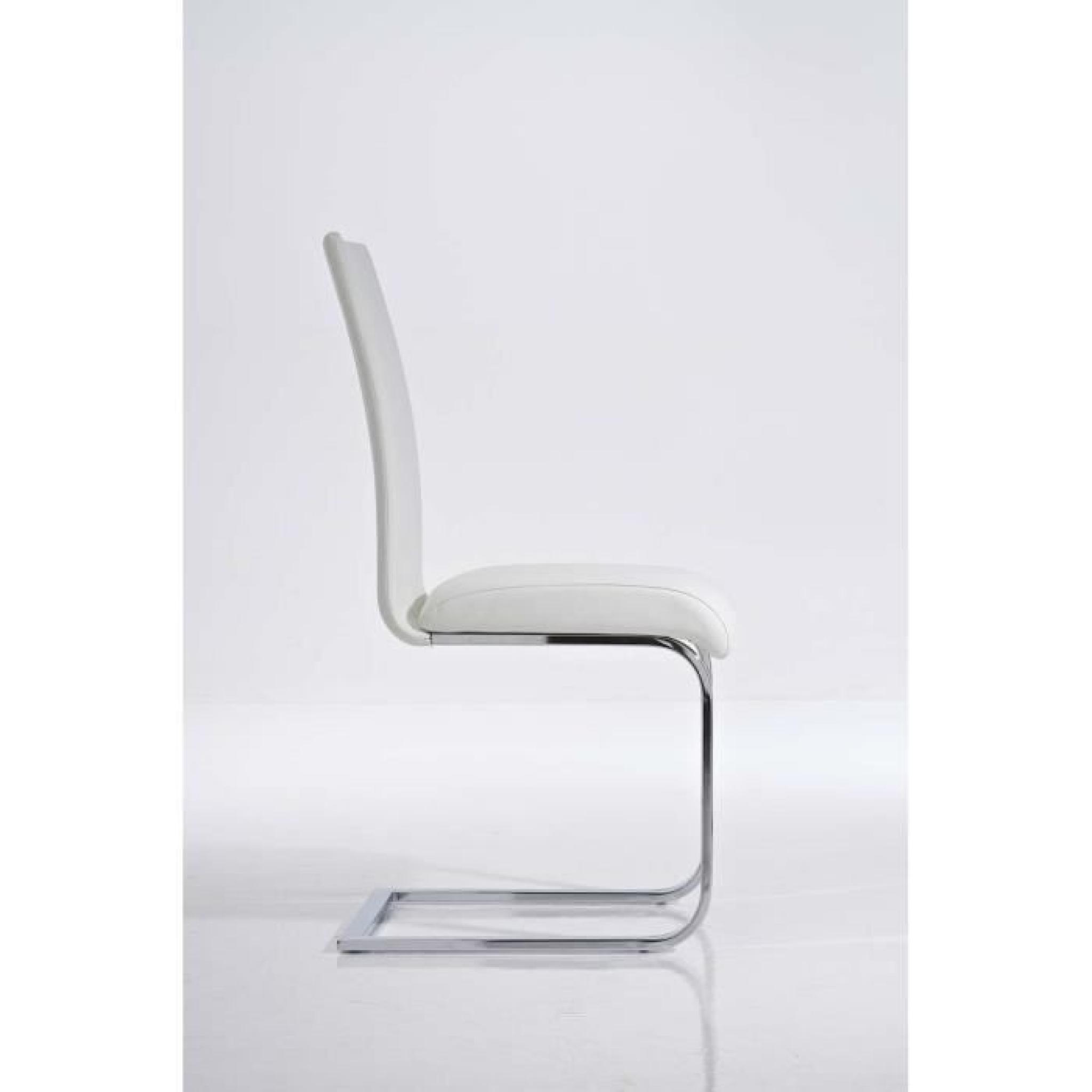 CLP Chaise oscillante très confortable ELLEN, chaise de salle à manger, 4 couleurs au choix pas cher