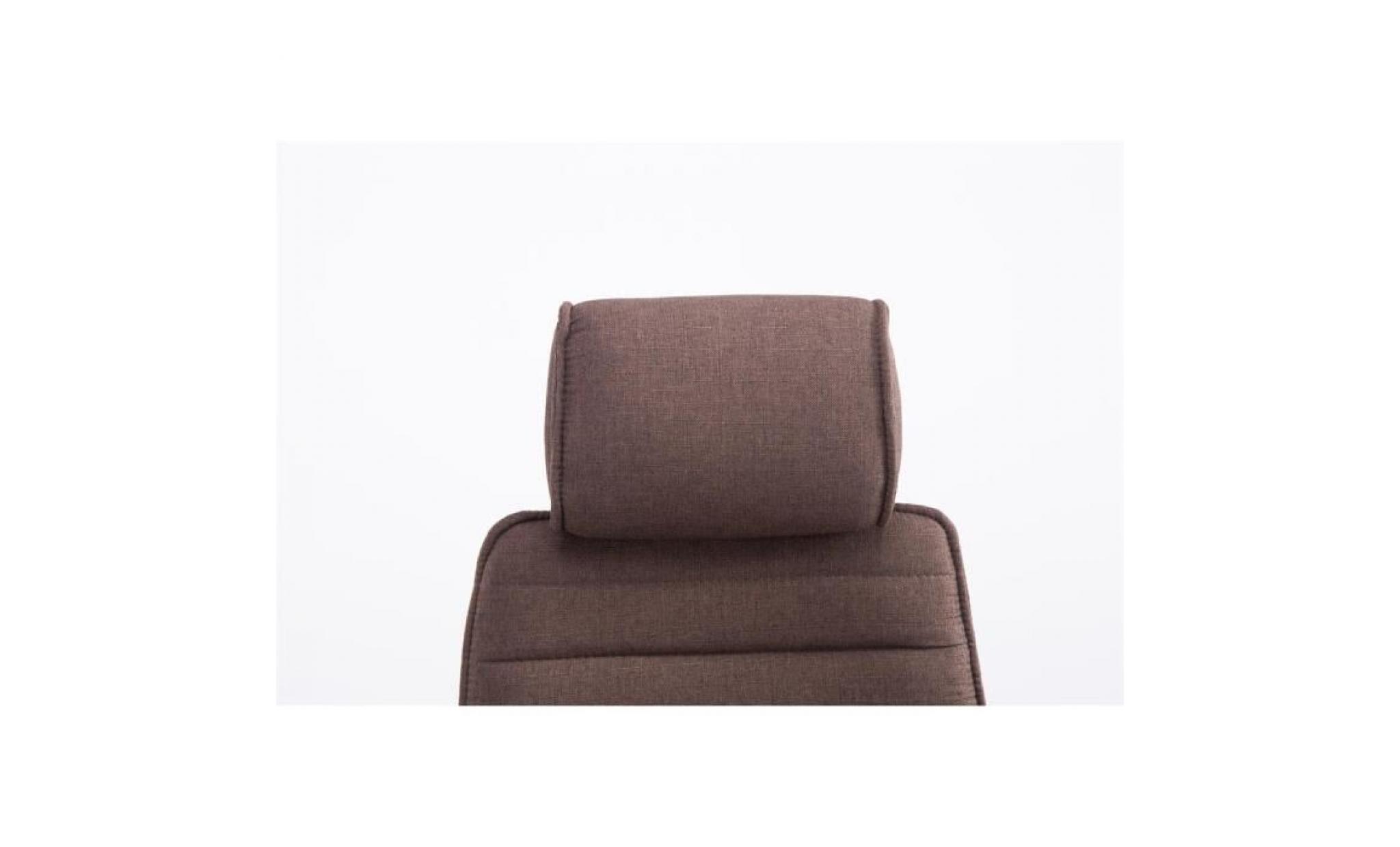 clp clp chaise de bureua rako en tissu, accoudoirs, réglable en hauteur, hauteur de l'assise en 45   55 cm