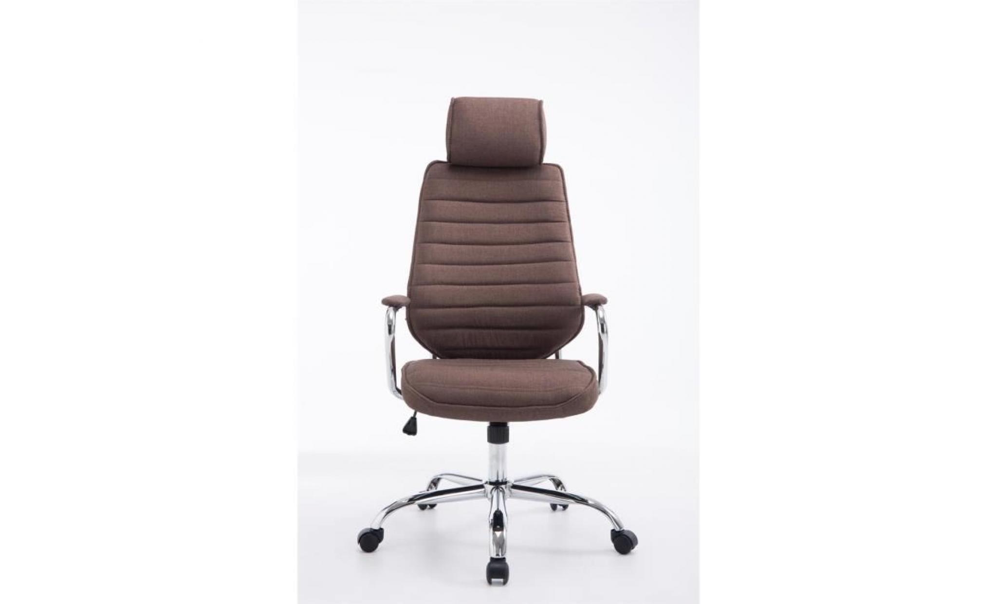 clp clp chaise de bureua rako en tissu, accoudoirs, réglable en hauteur, hauteur de l'assise en 45   55 cm pas cher