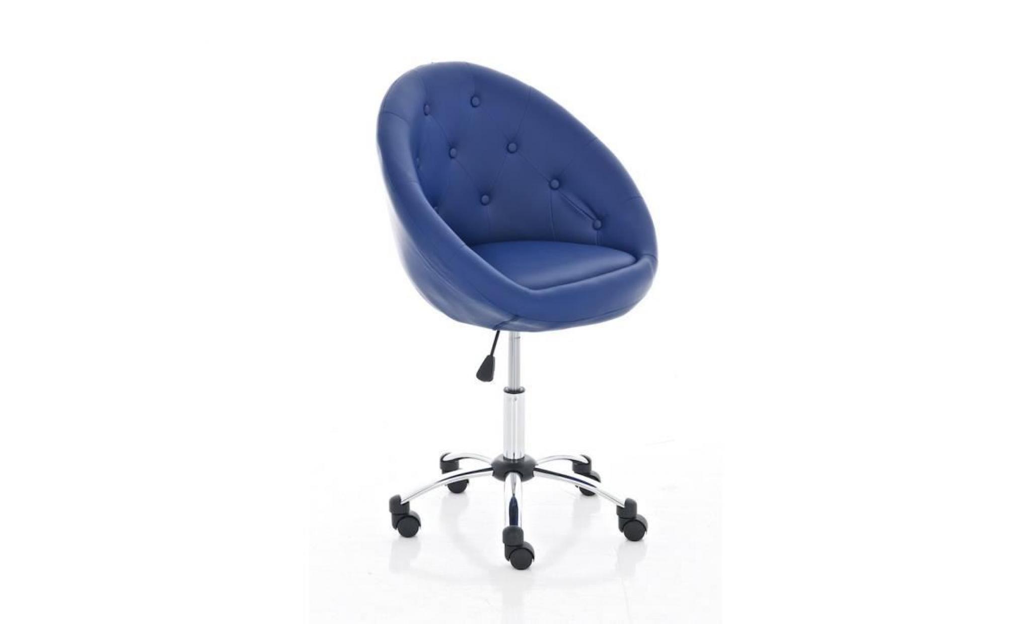 clp fauteuil de bureau londres, chaise de bureau , hauteur assise : 51 – 63 cm, 12 couleurs au choix, rembourrage épais 5 cm106 c...