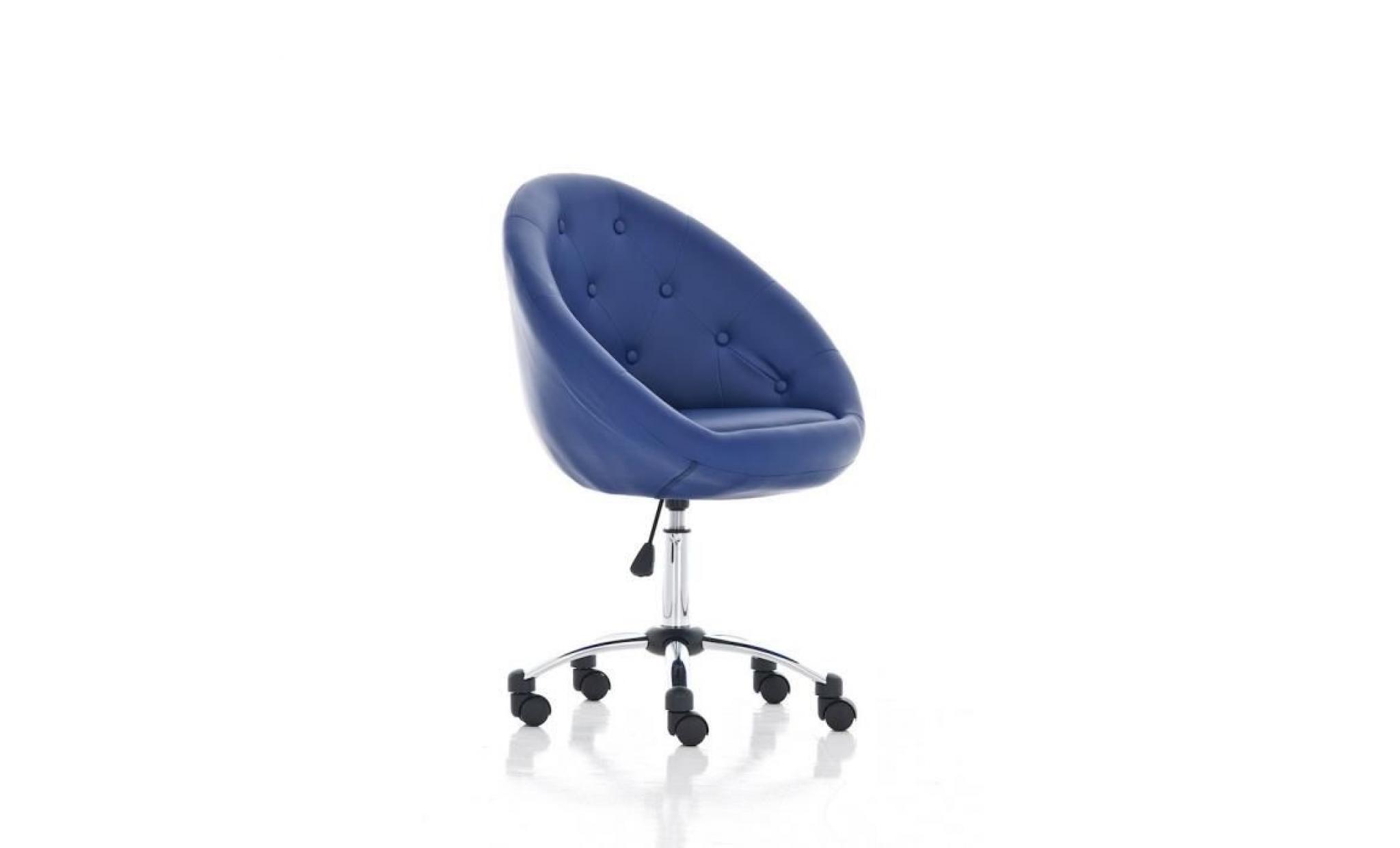 clp fauteuil de bureau londres, chaise de bureau , hauteur assise : 51 – 63 cm, 12 couleurs au choix, rembourrage épais 5 cm106 c... pas cher
