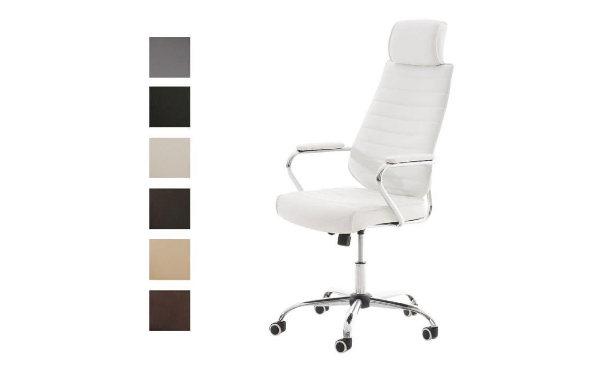 clp fauteuil de bureau rako, avec rembourrage de qualité, mécanisme d´inclinaison, hauteur assise: 46 – 57 cm, 6 couleurs au choi...