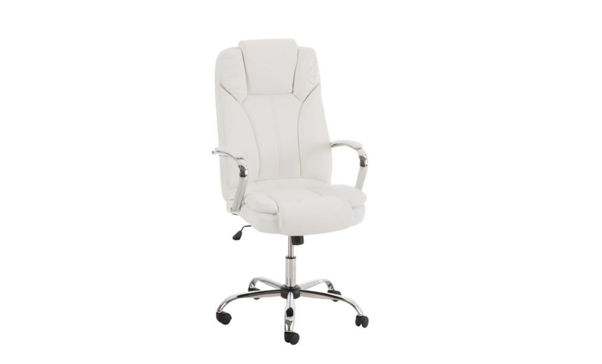 clp fauteuil de bureau xxl xanthos, poids admis: 150 kg, rembourrage de qualité, mécanisme d´inclinaison, assise ergonomique, 6 c...