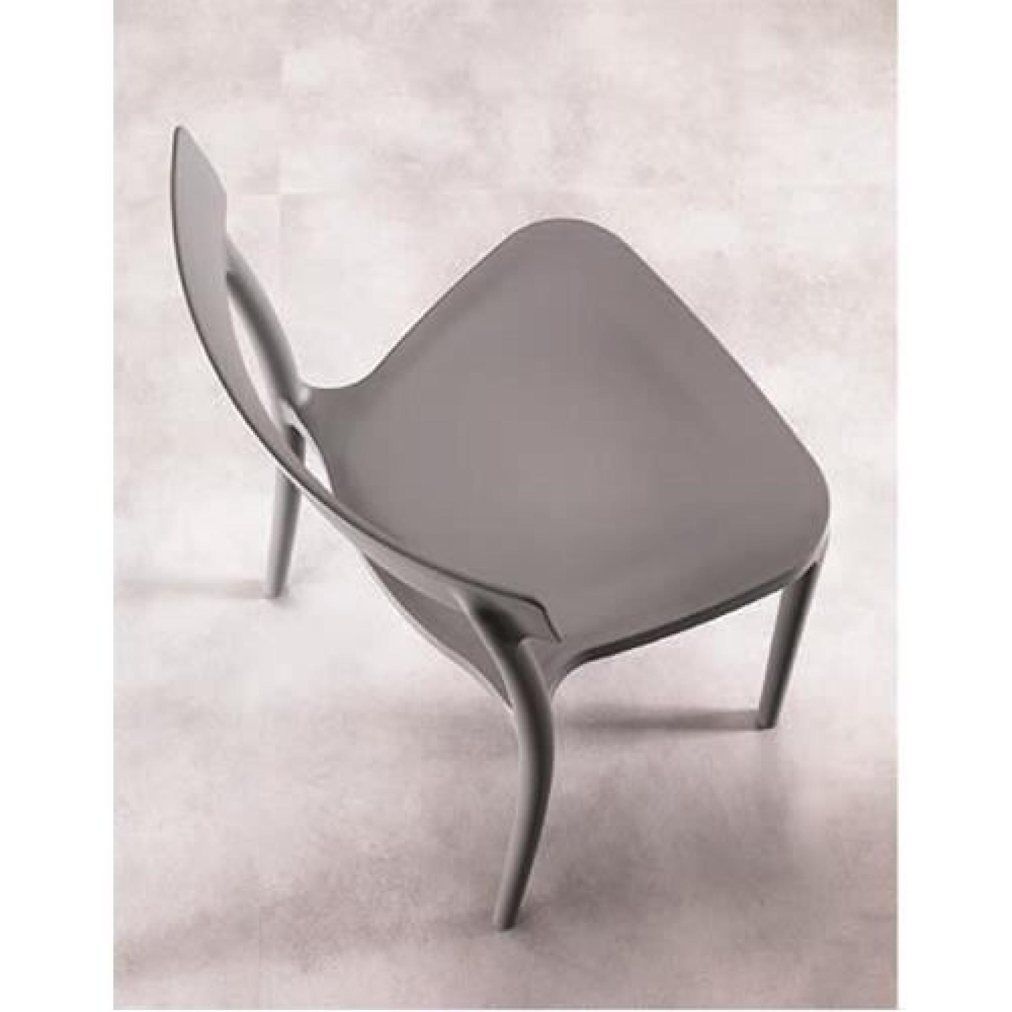 COMET - Chaise en polypropylene gris pas cher