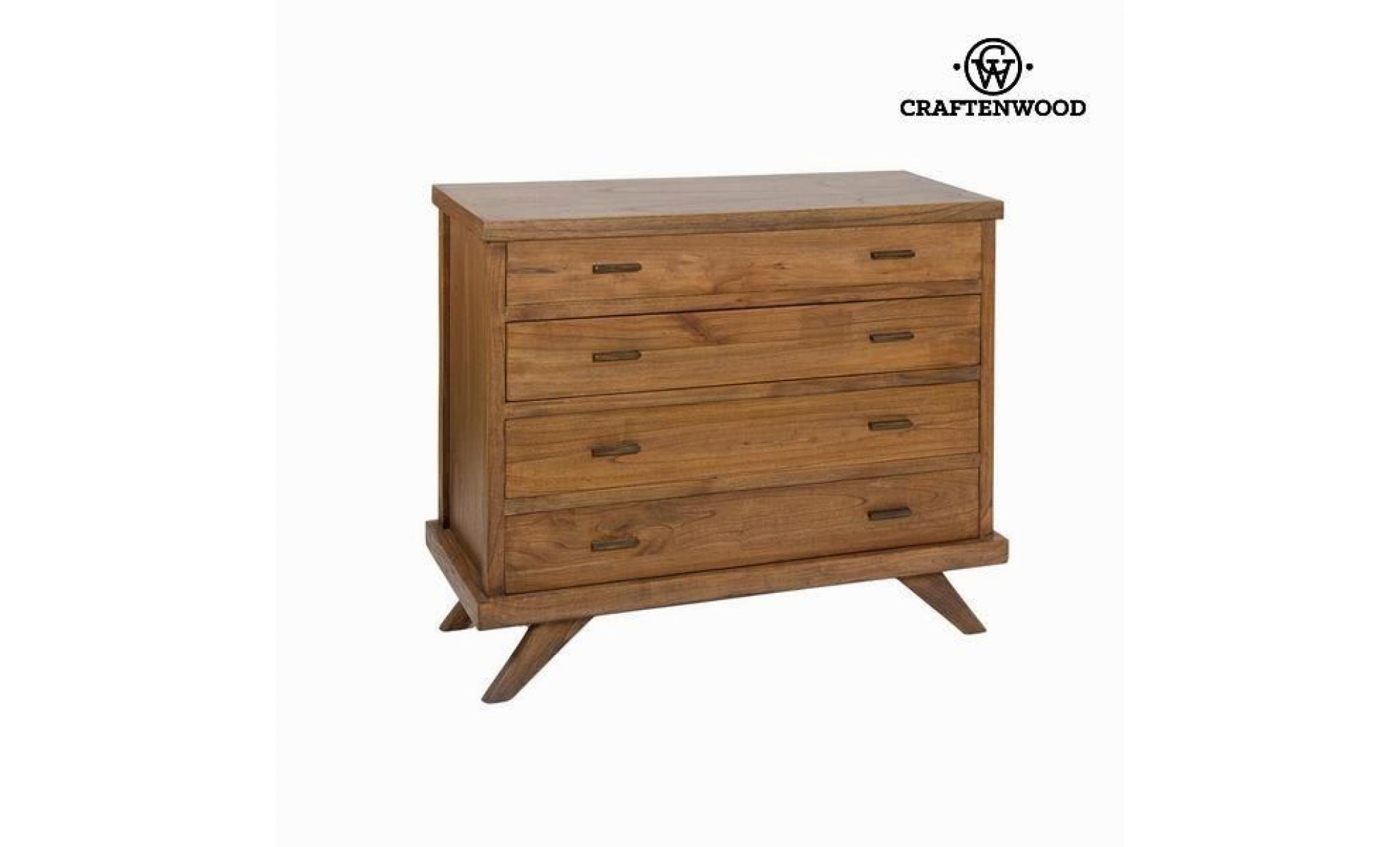 commode 4 tiroirs amara   collection ellegance by craftenwood