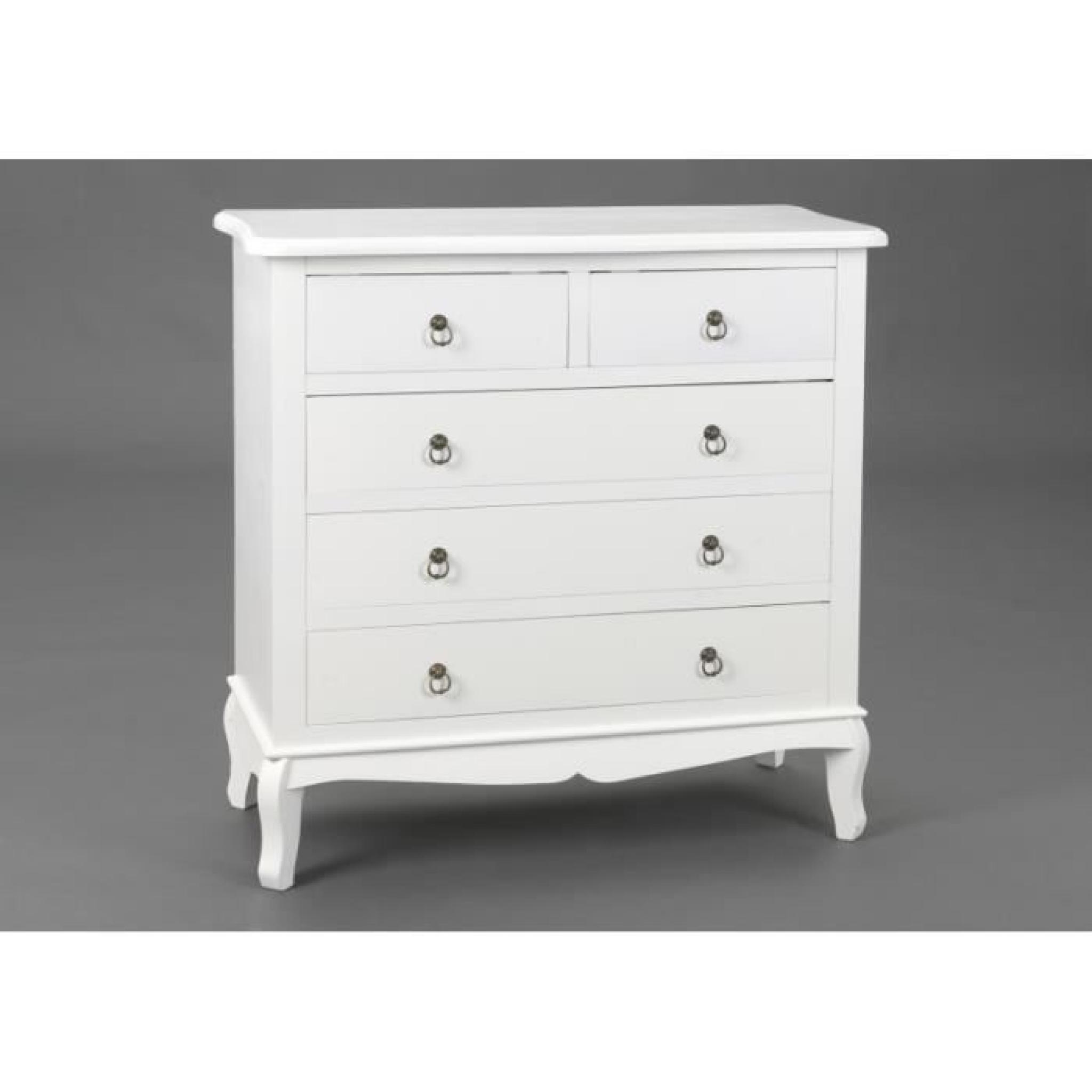 Commode Blanche 5t Amadeus