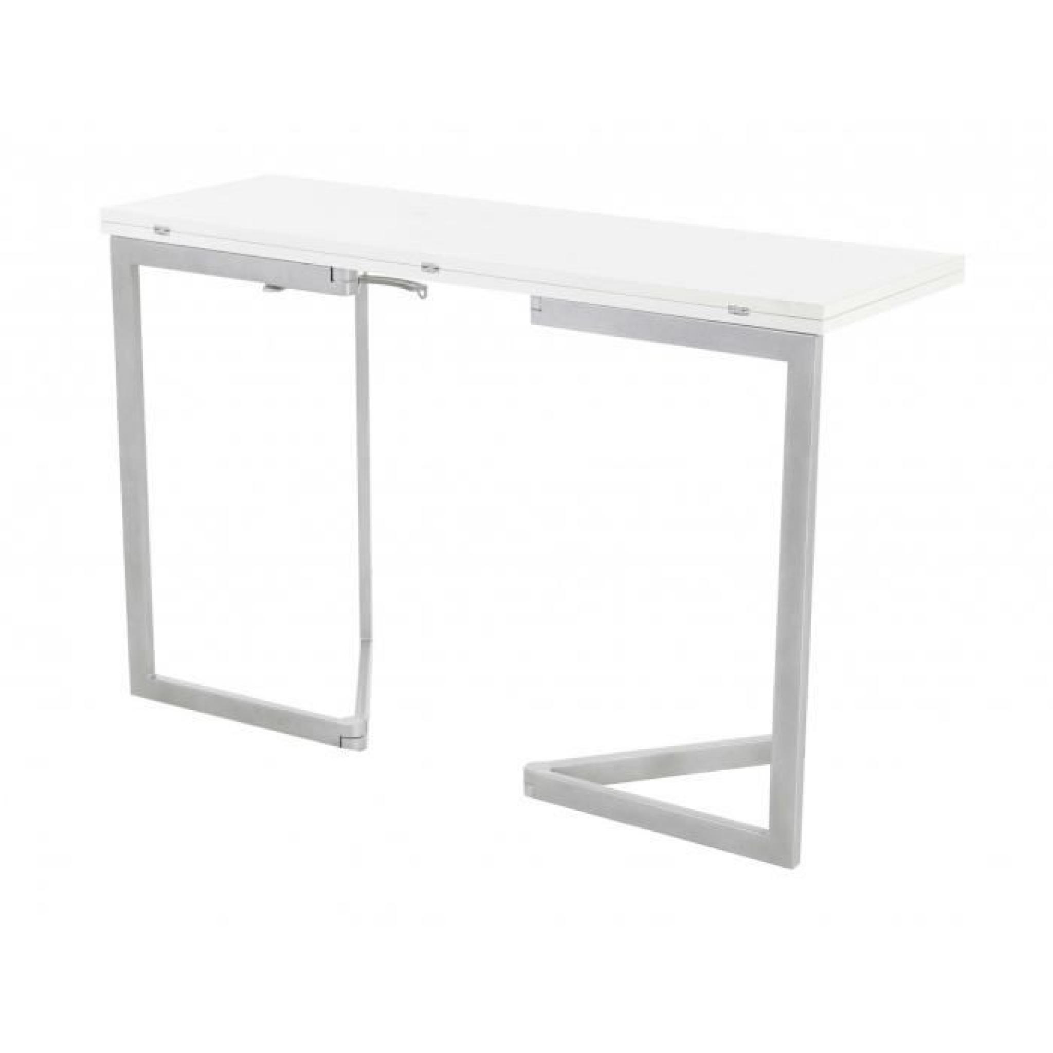 Console extensible blanche Loona - Id'Click
