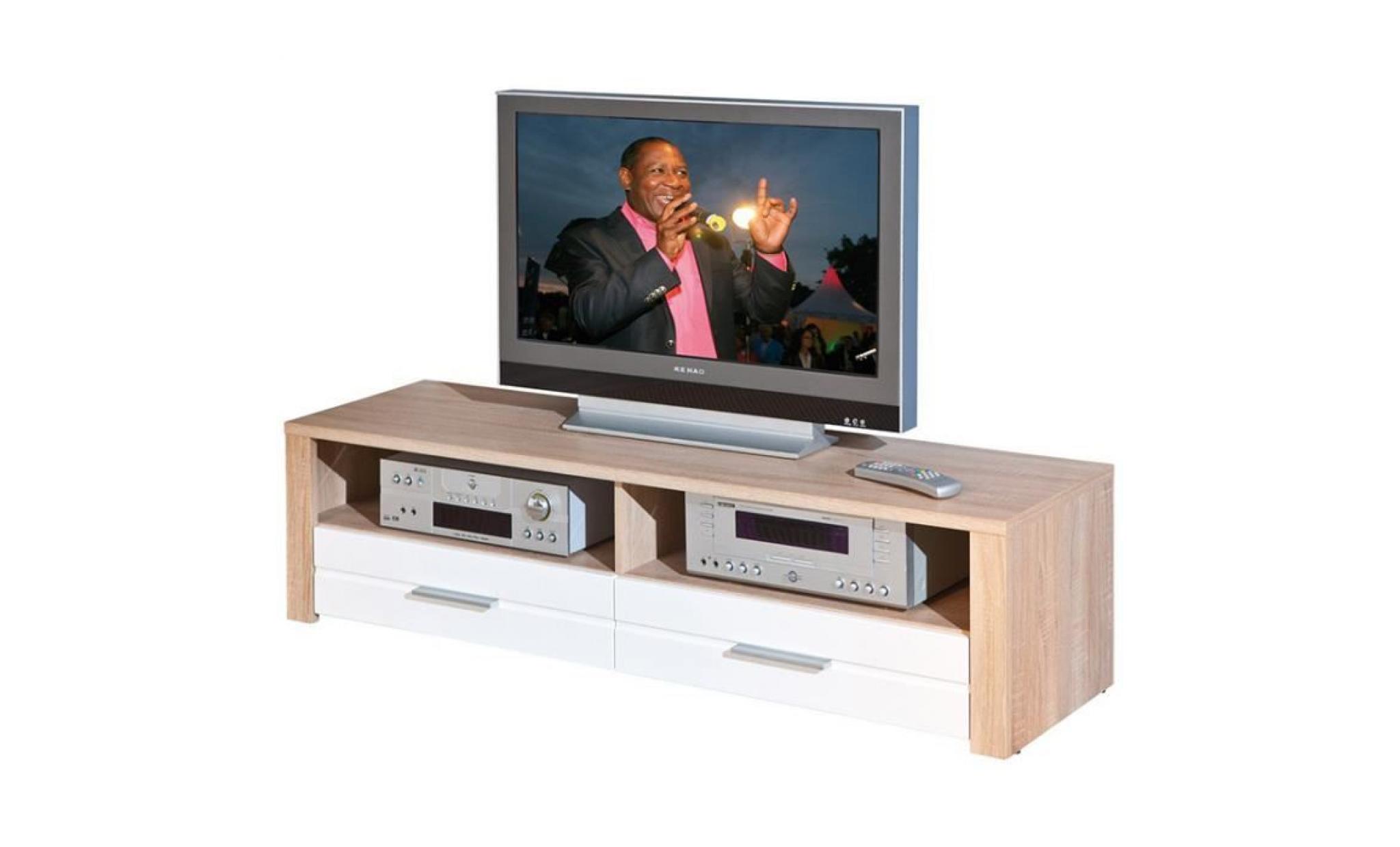 Console TV Sonoma chêne, Dim : 150 x 37 x 40 cm
