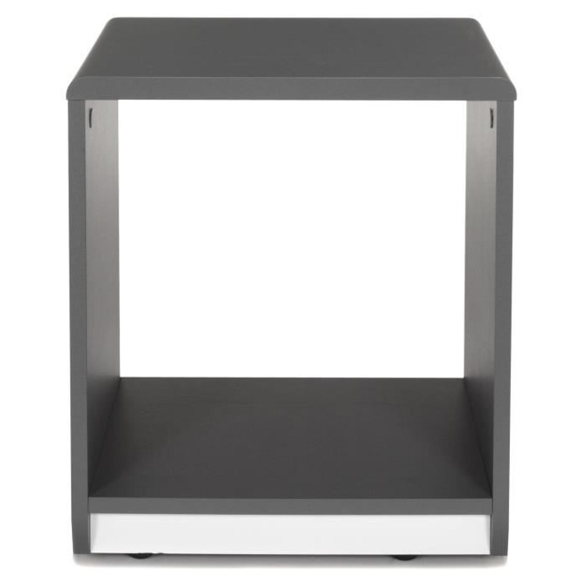 Cool Table de chevet forme cube pas cher