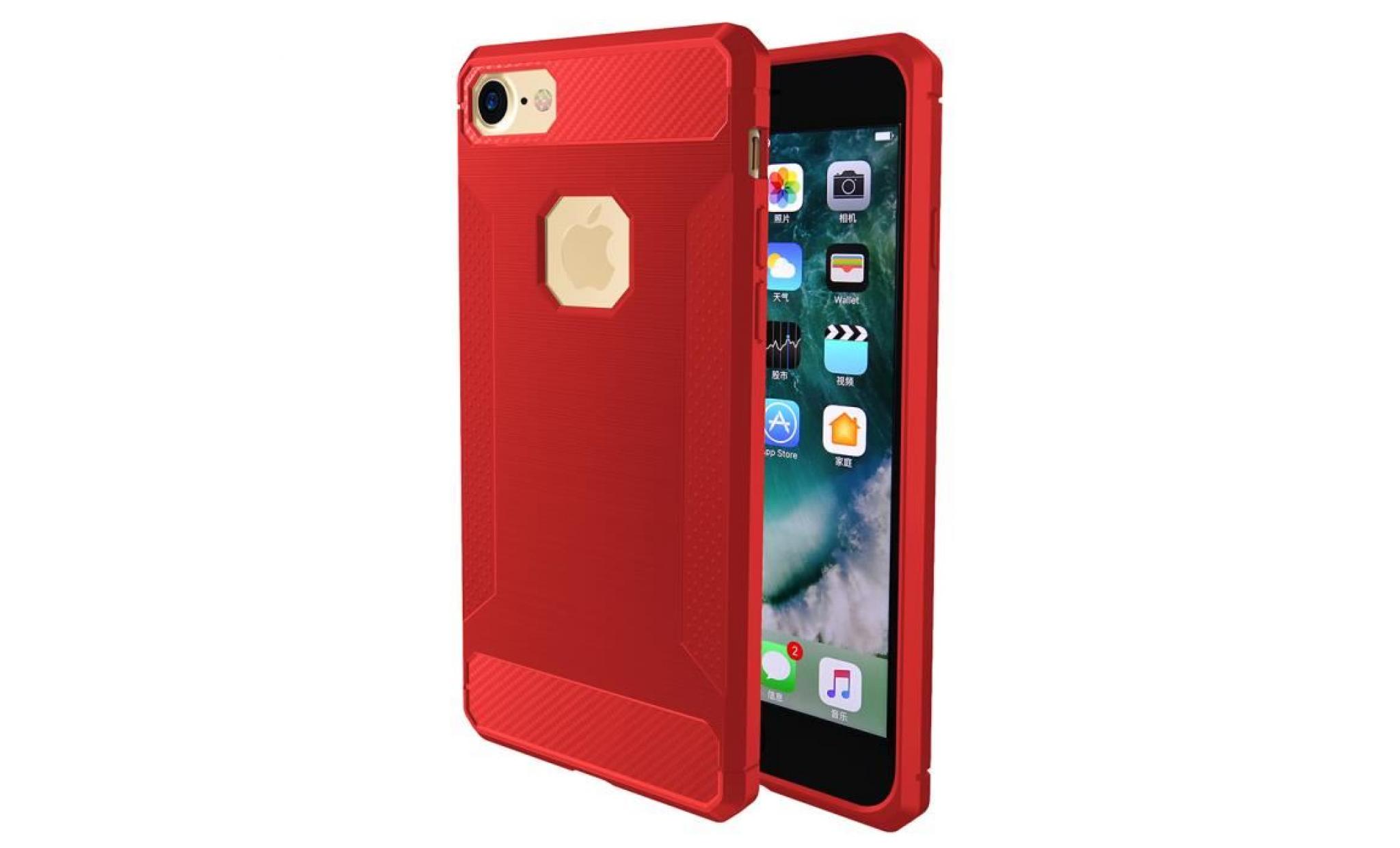 coque pour iphone 7 (rouge)