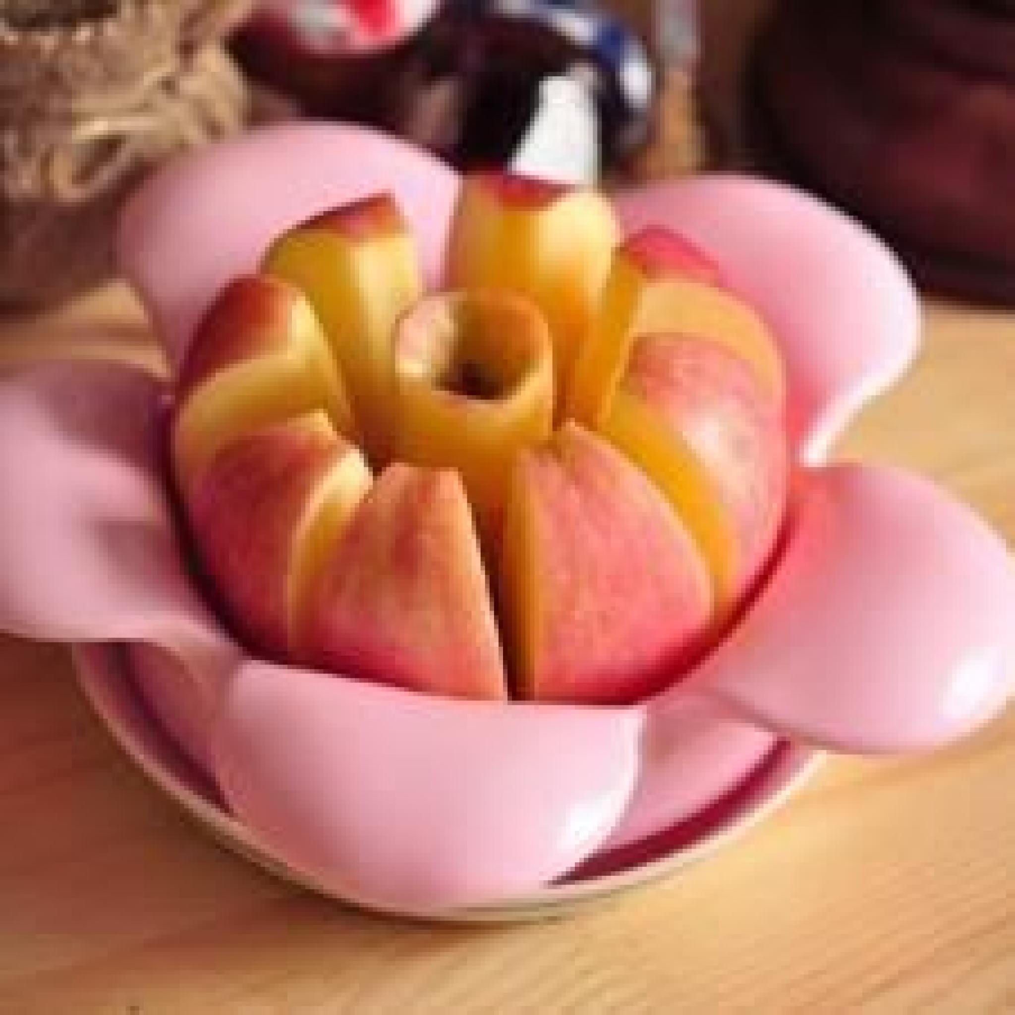 Coupe Pomme Fruit Légume Carottier Éplucheur Cuisine de Outil Apple Core Cutter