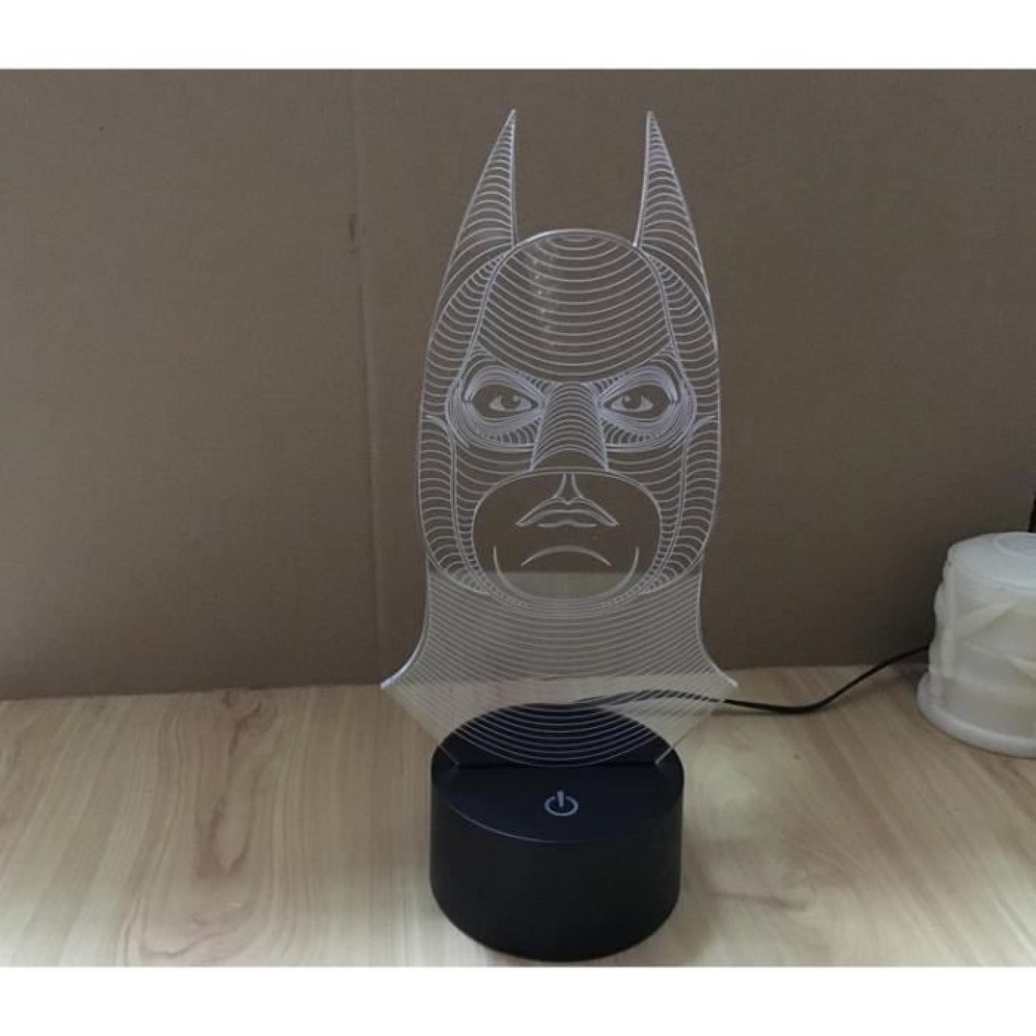 Creative 3D Batman Lampes pas cher
