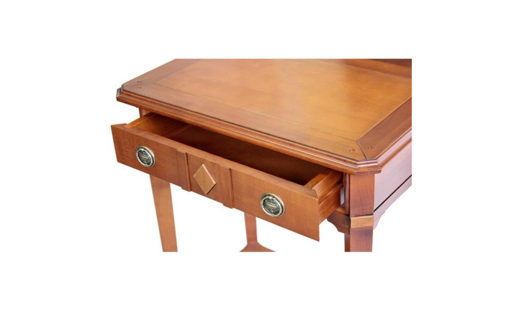 Table console en bois massif pas cher