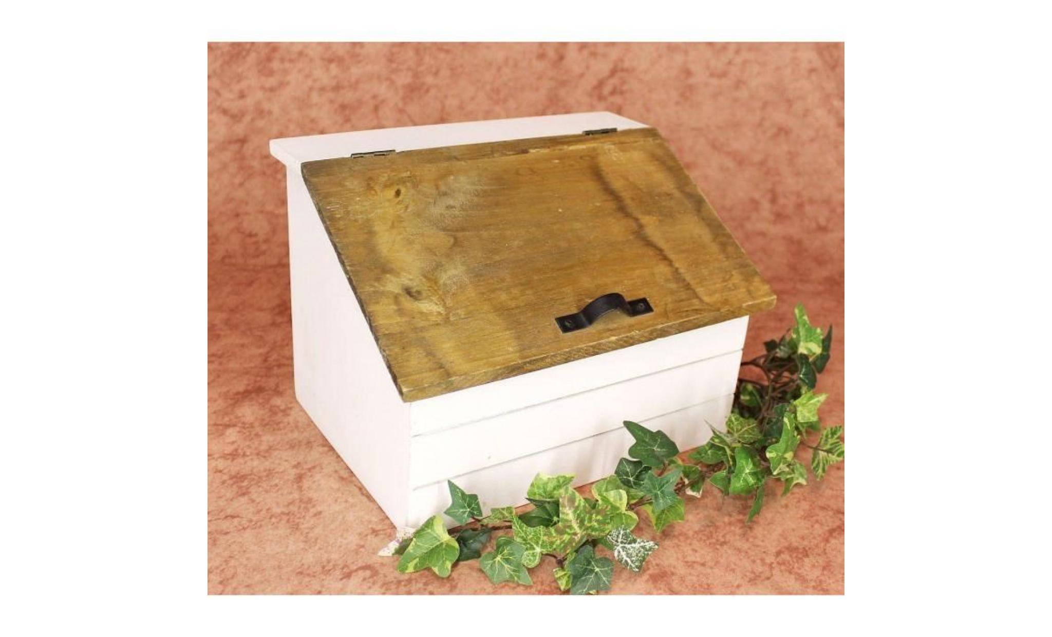 dandibo commode mini coffre 12025 armoire de cuisine boîte i28cm shabby etagère de cuisine petite boîte