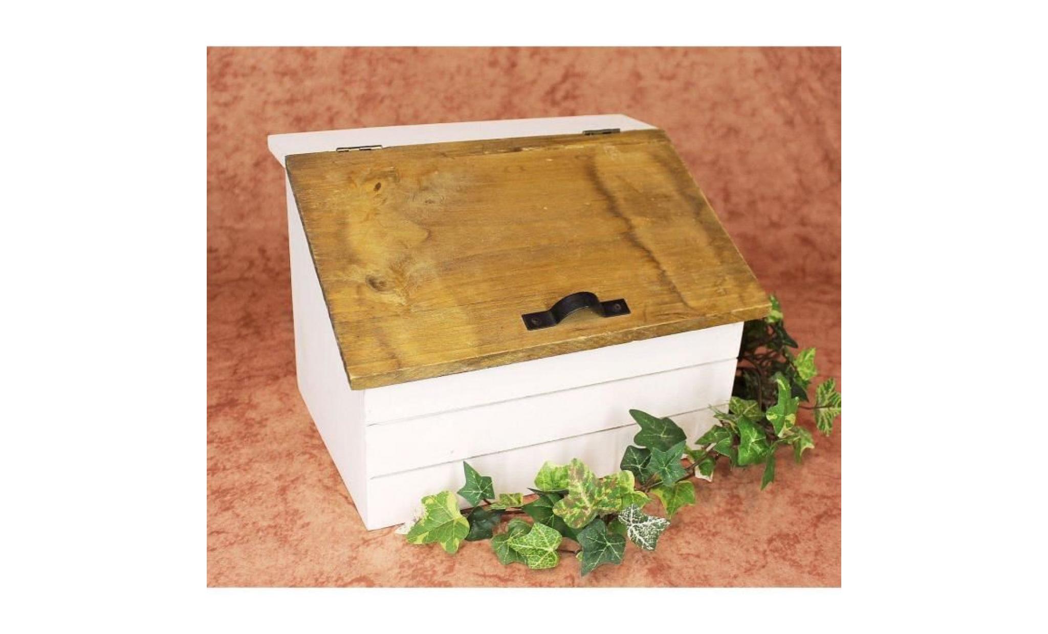 dandibo commode mini coffre 12025 armoire de cuisine boîte i28cm shabby etagère de cuisine petite boîte pas cher