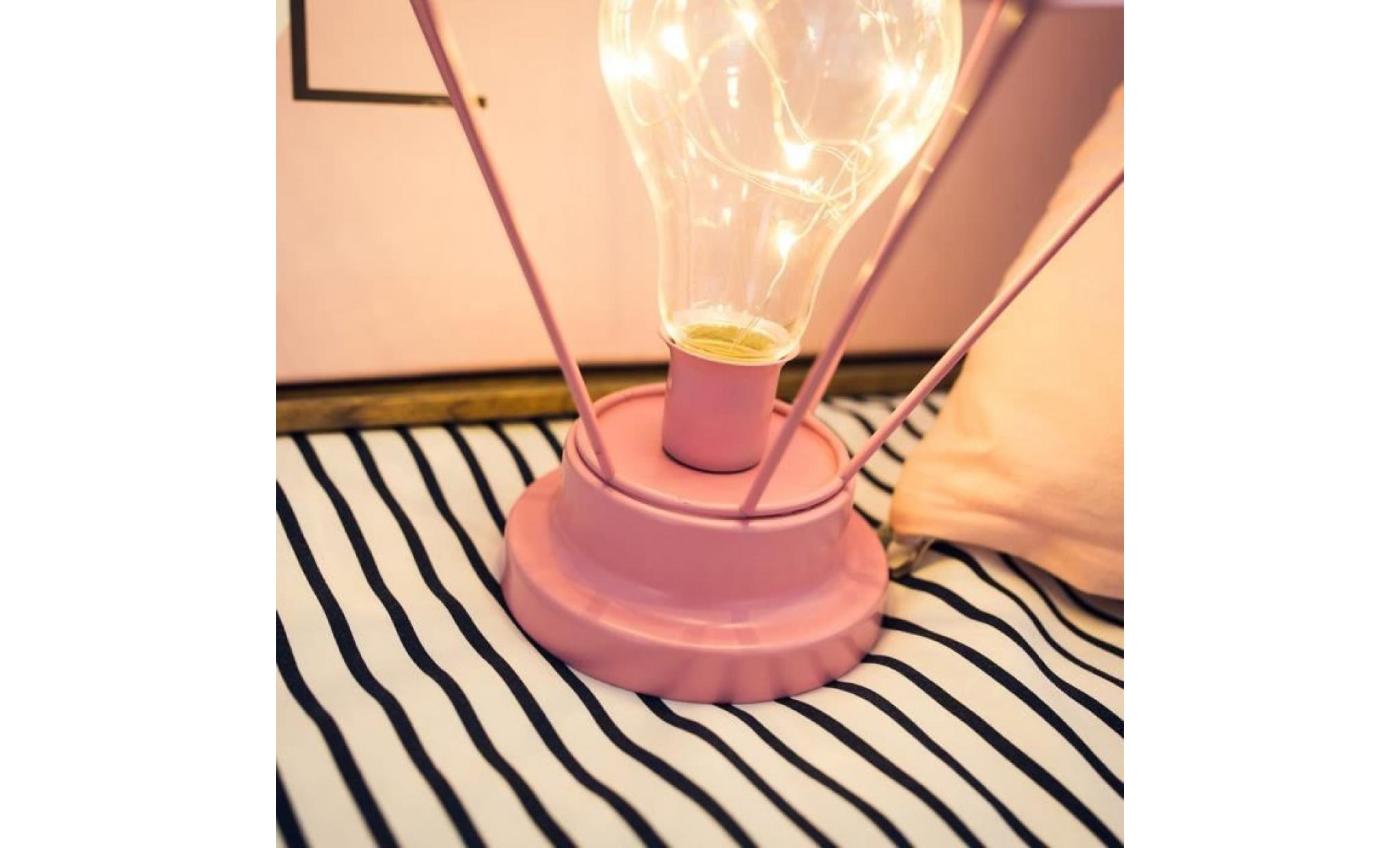 décoration lampe de chambre à coucher lampe de bureau de forme de diamant cadeau pas cher