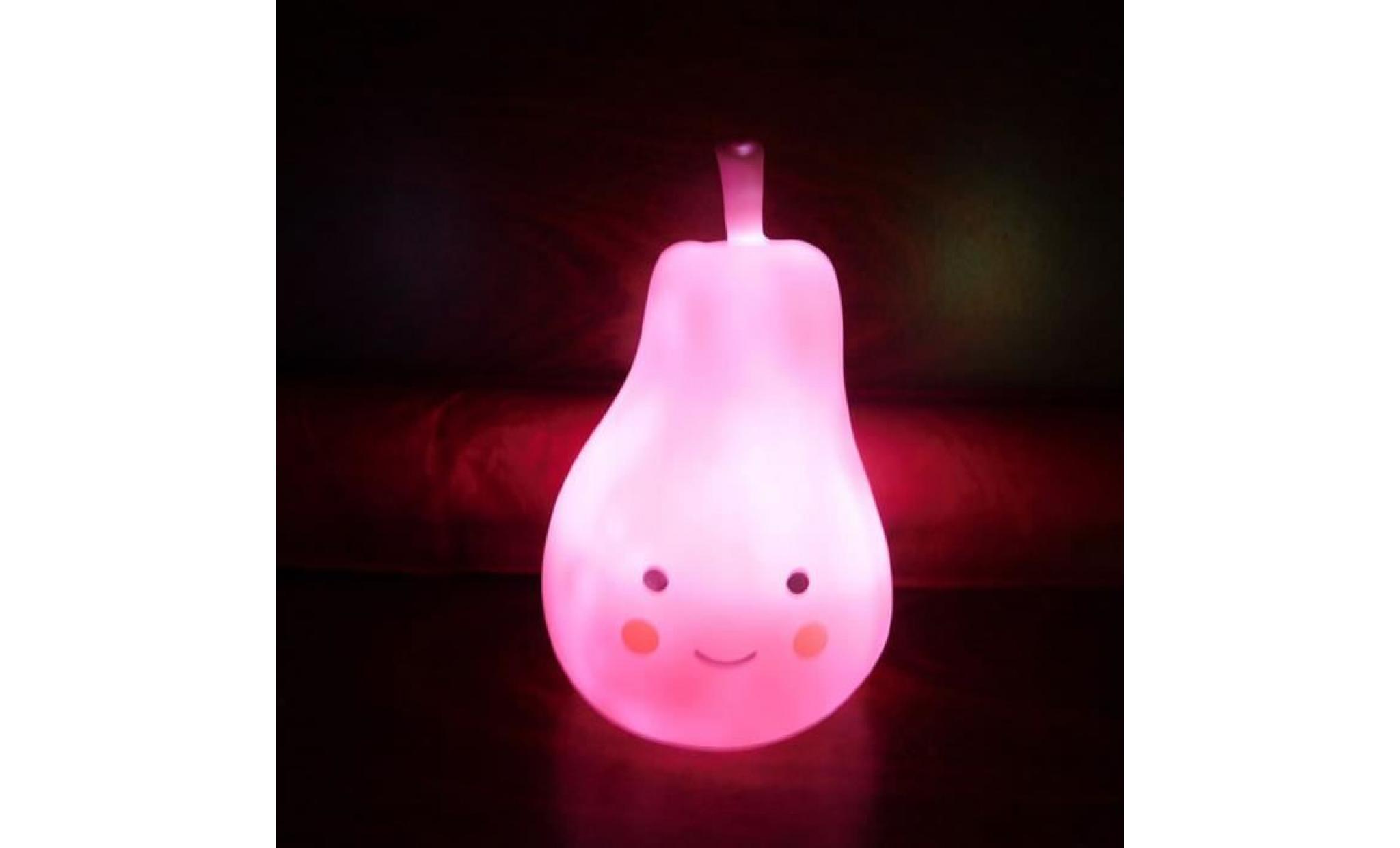 decorative party led bedroom cartoon pears table night light paontry1199