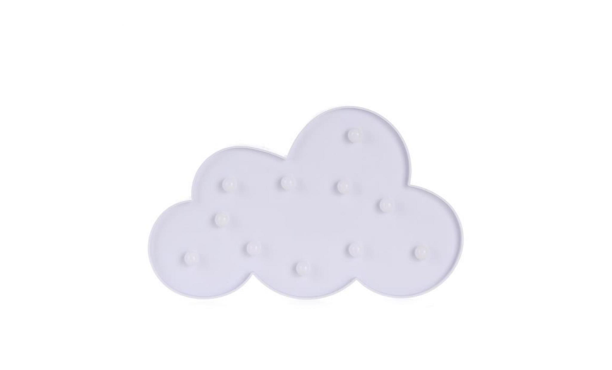 decorative party led cute children's bedroom cloud night light  christmas party qinhig1150