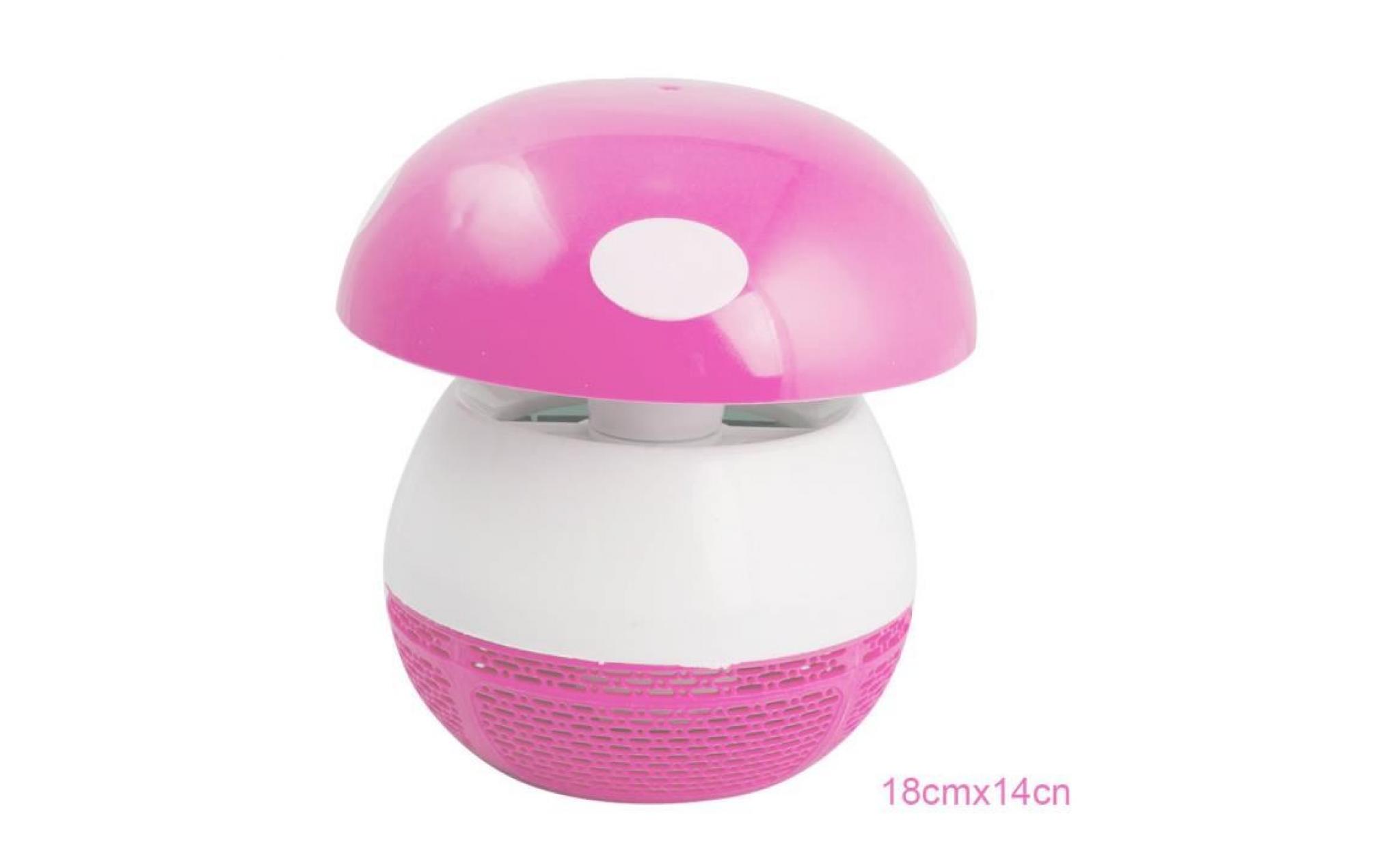 denshin inhaler à moustique lampe killer utilisation à l'intérieur cute night light silent rose pas cher