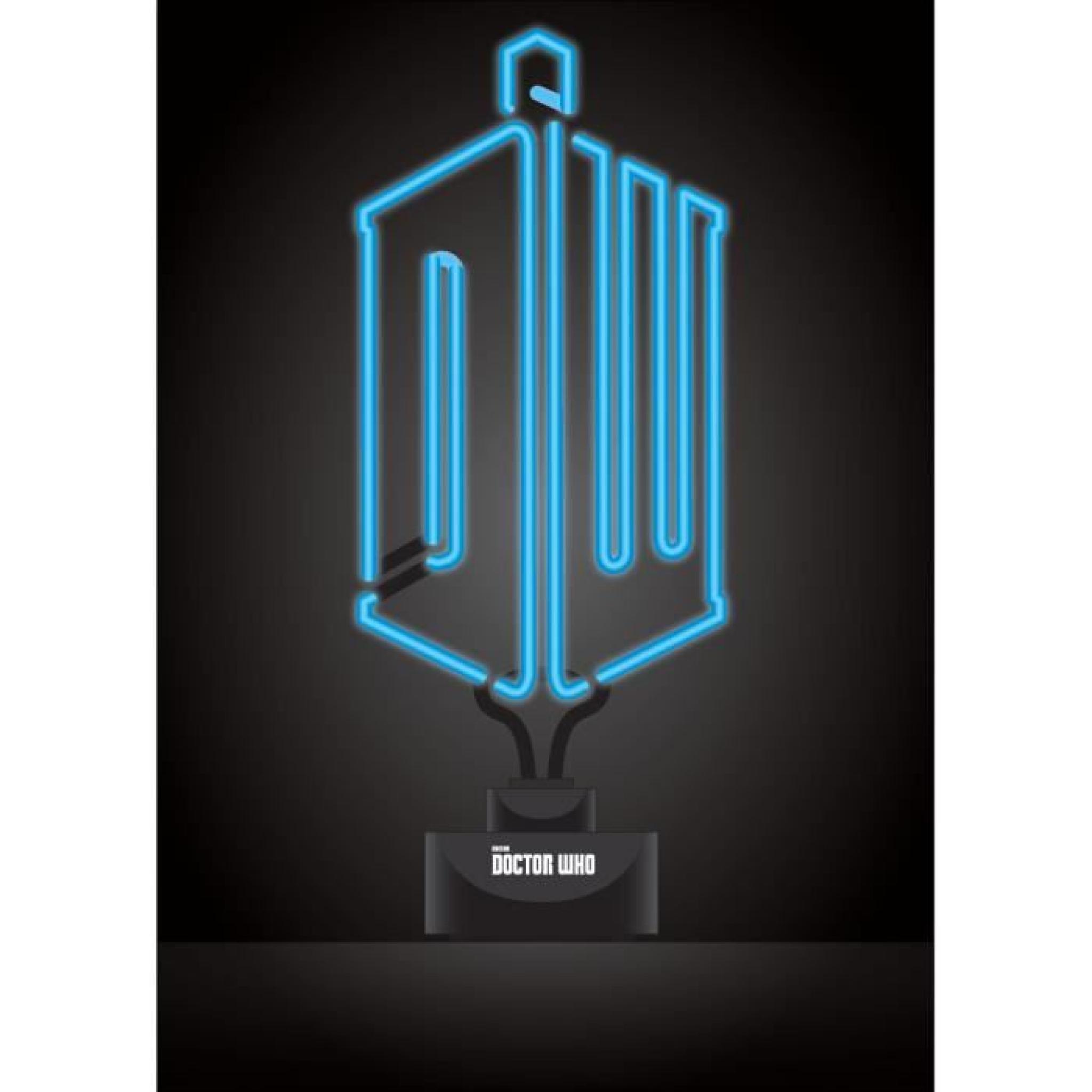 Doctor Who - Lampe Neon Logo 20 x 44 cm