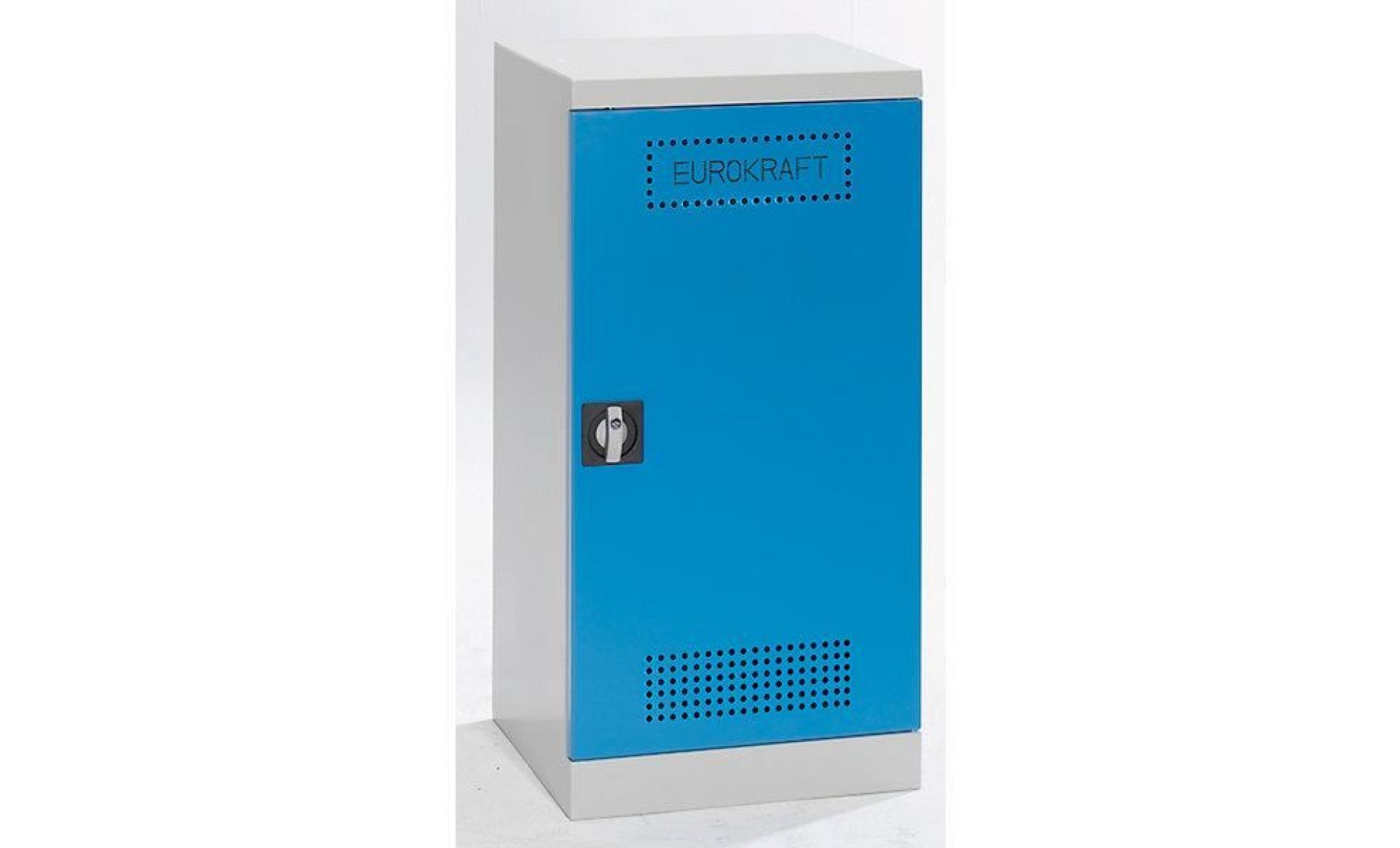 eurokraft armoire de sécurité   armoire hauteur bureau   h x l x p 1000 x 500 x 500 mm   armoire armoire de protection armoire de pas cher