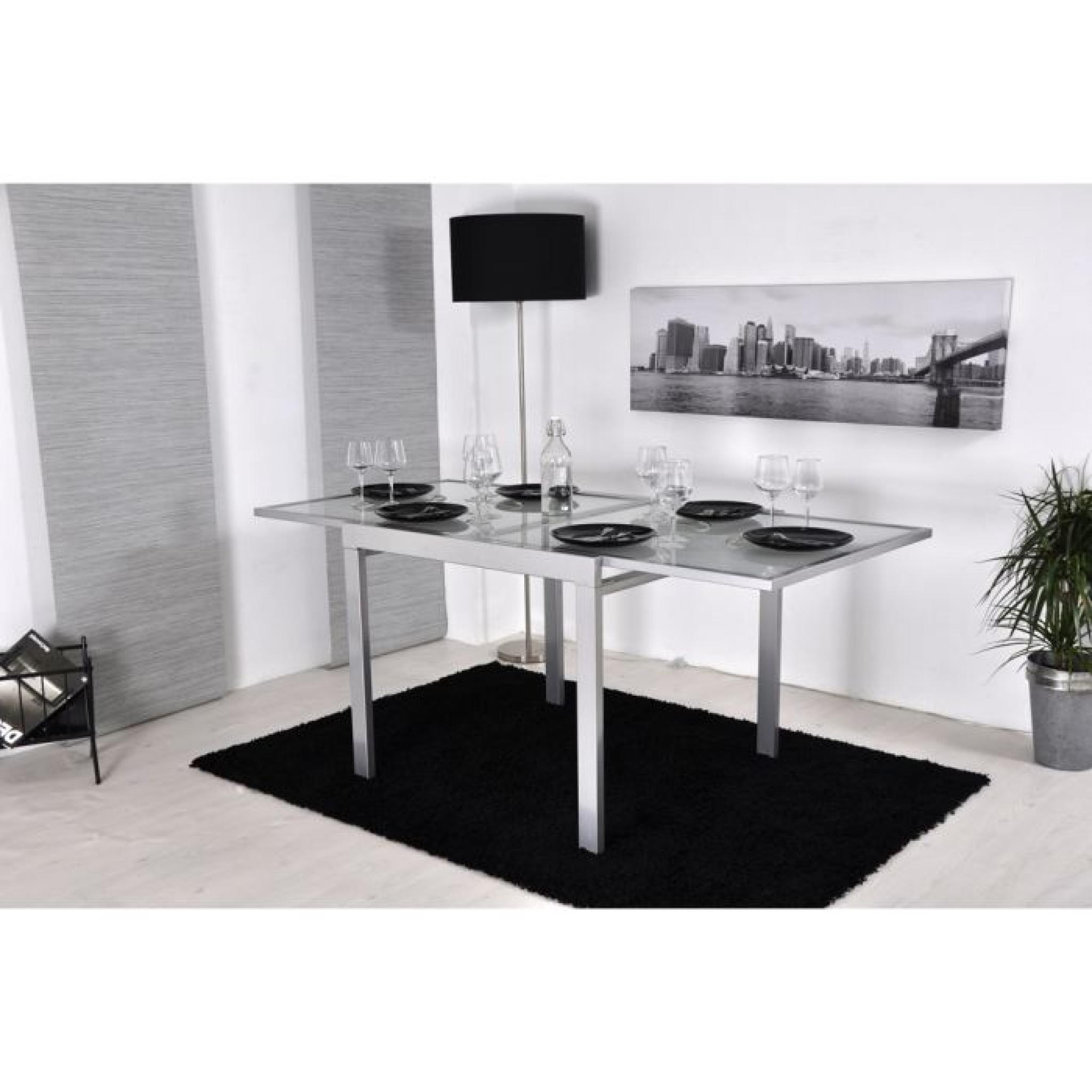 EXTEND Table extensible grise 90/180cm