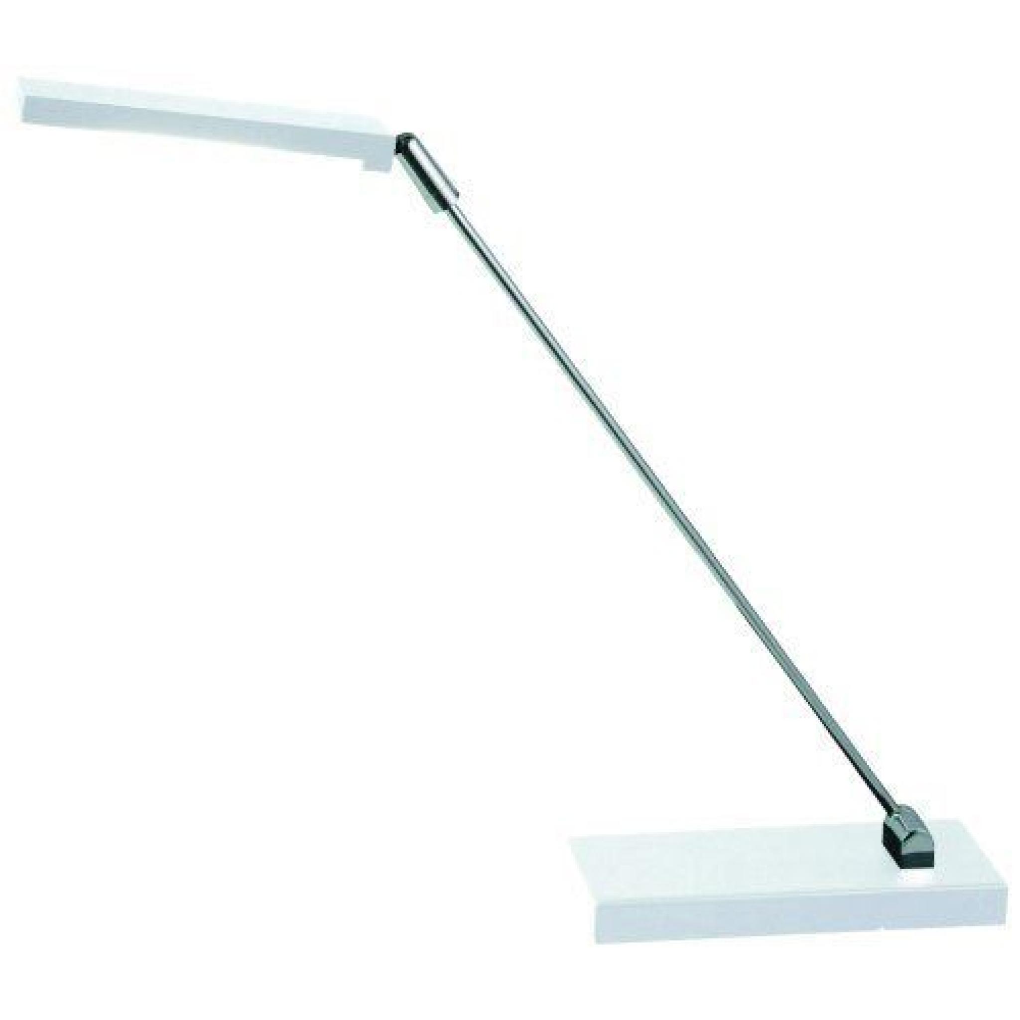 Fabas 933272 Lampe de Table Blanc / Chrome