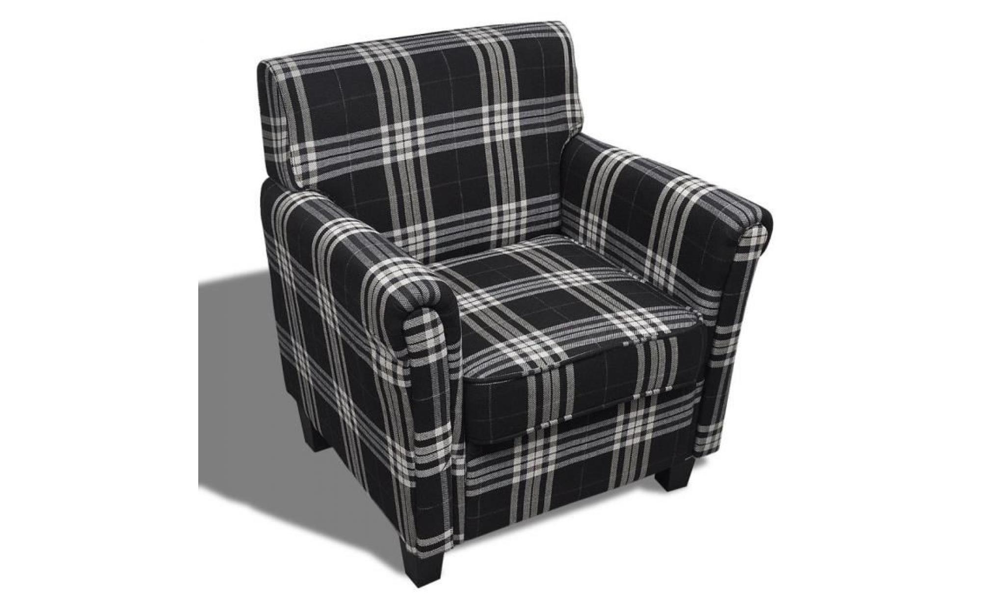 fauteuil avec coussin tissu fauteuil de jardin fauteuil scandinave fauteuil relaxation noir pas cher