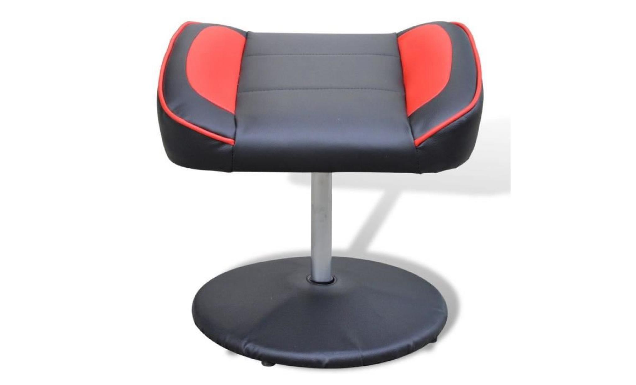 fauteuil avec repose pied réglable cuir synthétique blanc fauteuil relax fauteuil relaxation massage pas cher