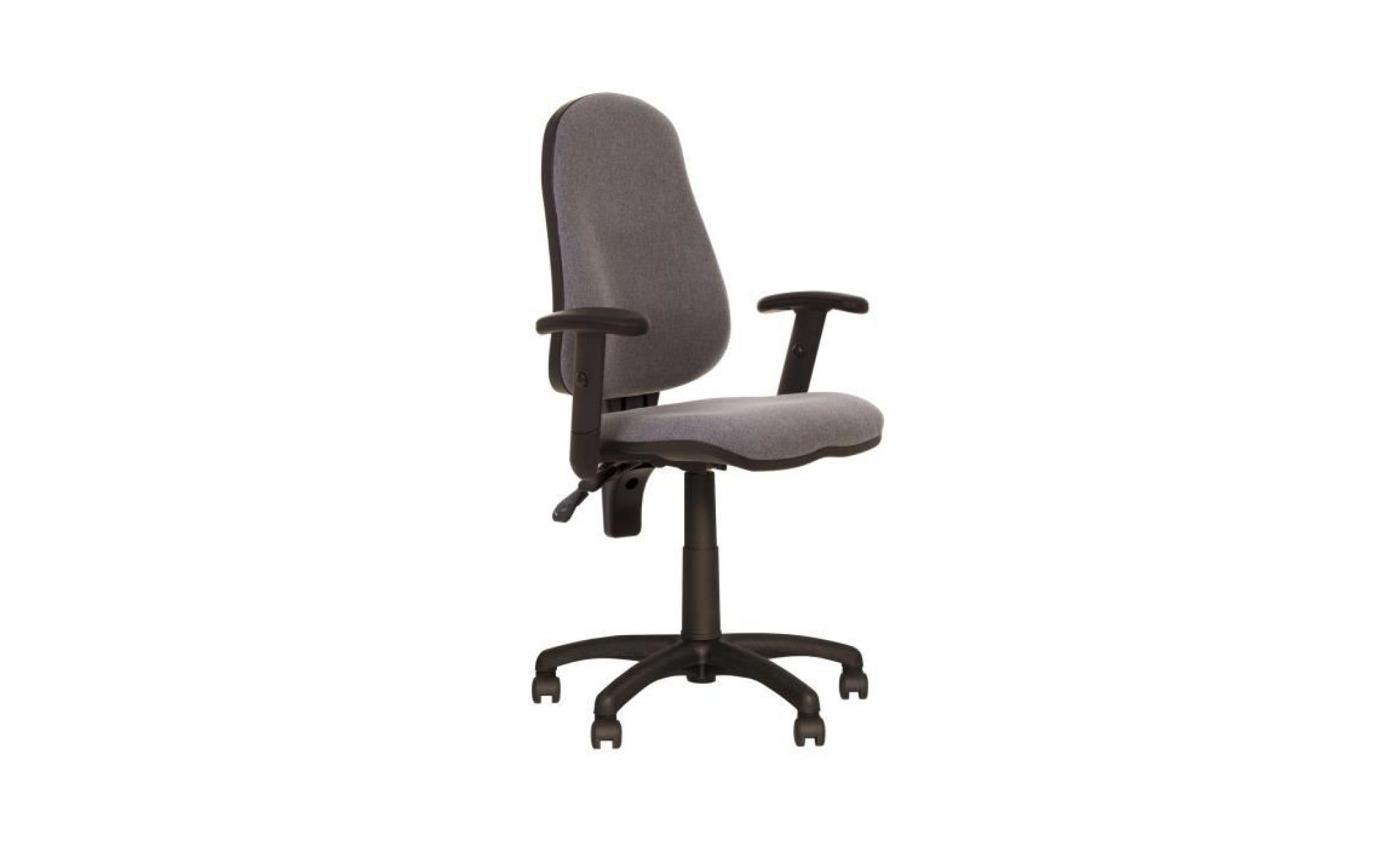 fauteuil, chaise de bureau ergonomique, synchrone . noir. noir