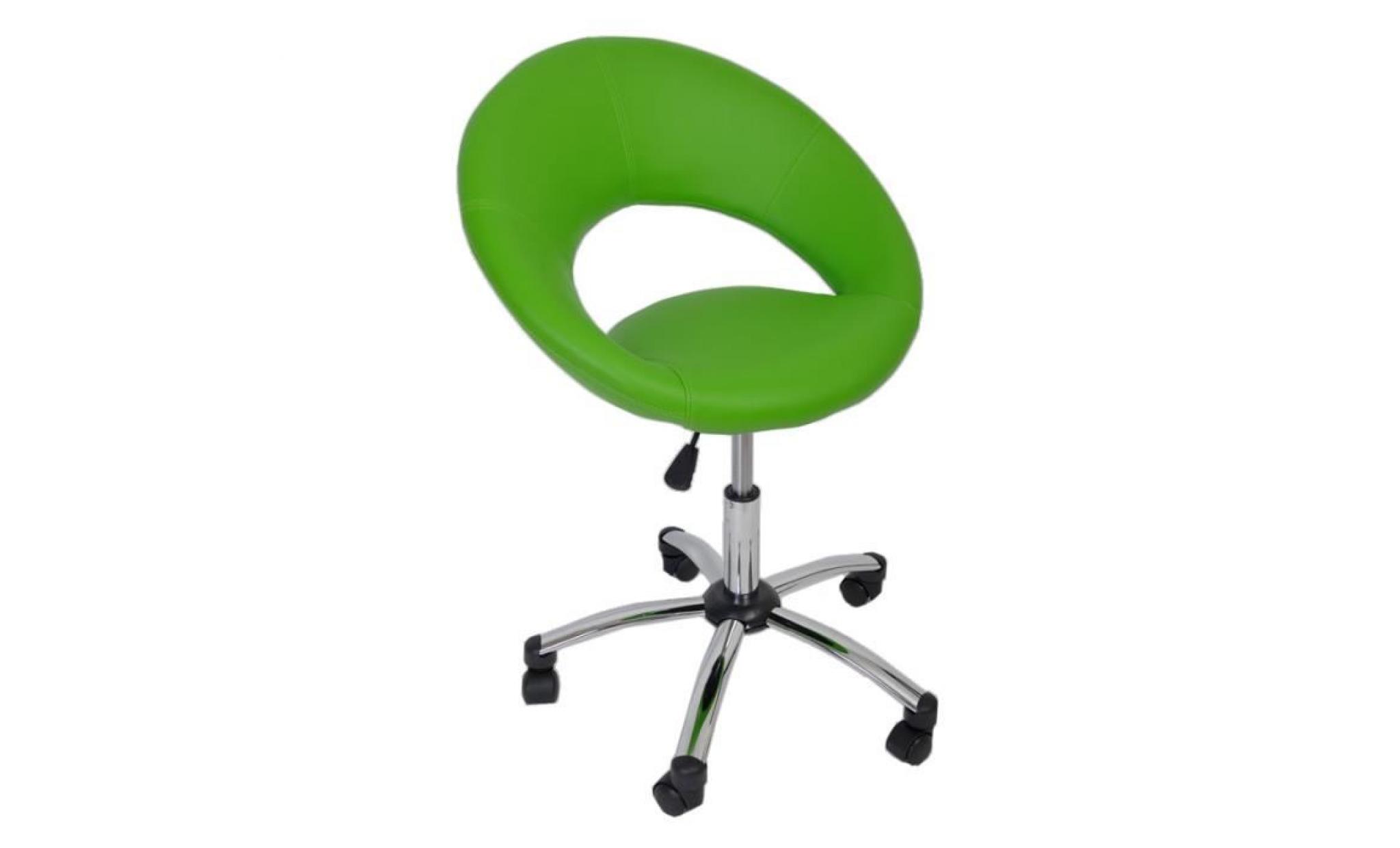 fauteuil / chaise de bureau palerme, pu, vert
