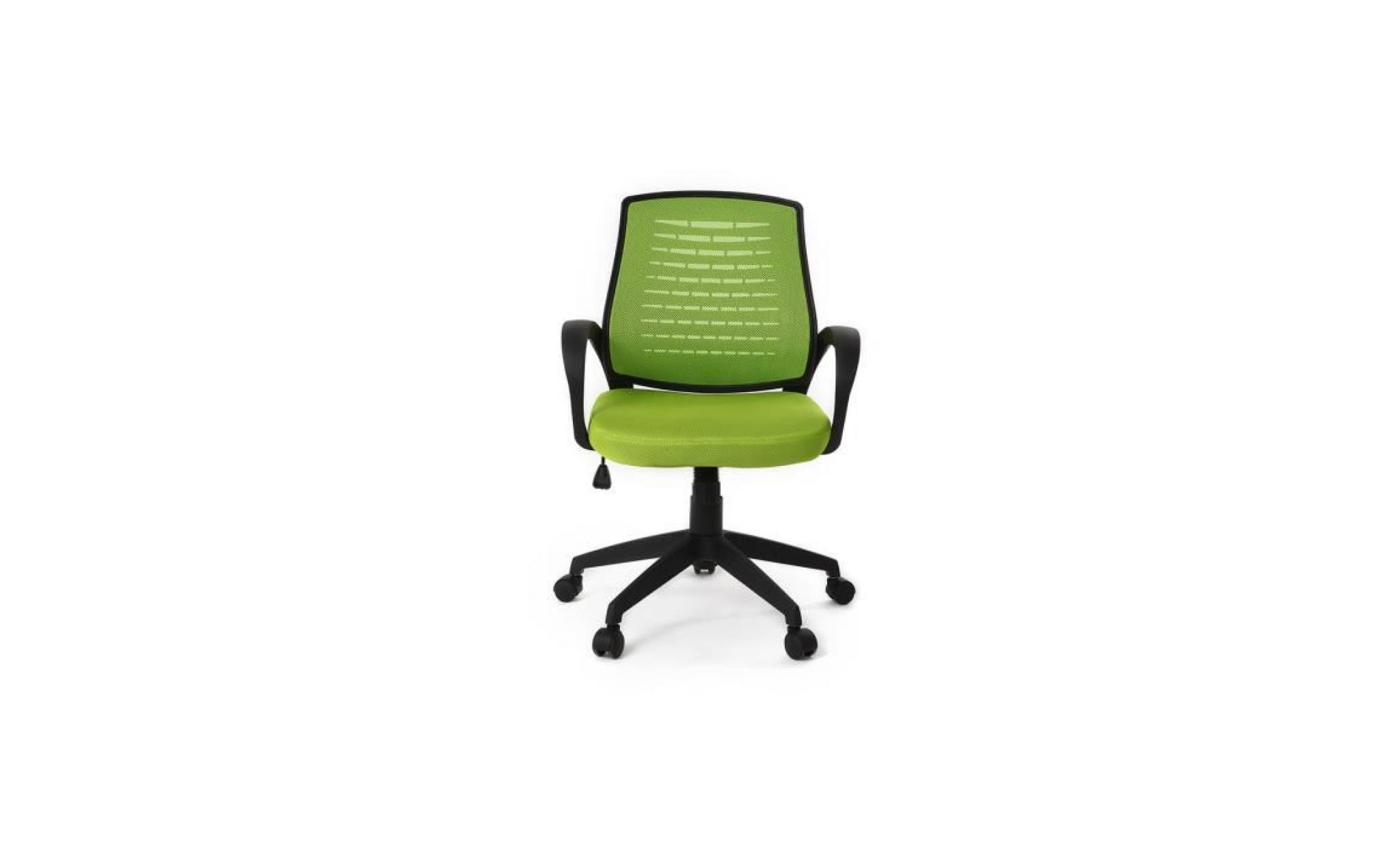 fauteuil de bureau design mesh vert junio