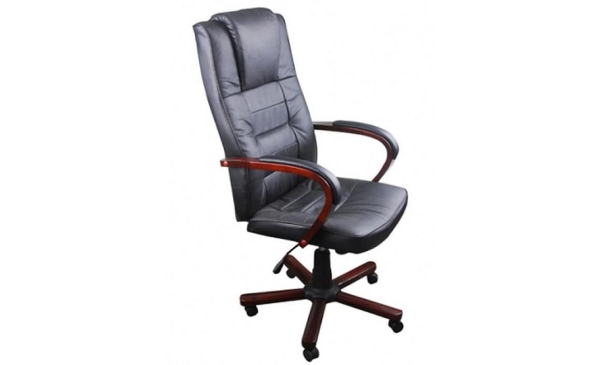 fauteuil de bureau en cuir fauteuil gamer mélangé et bois fauteuil relax fauteuil relaxation massage pas cher